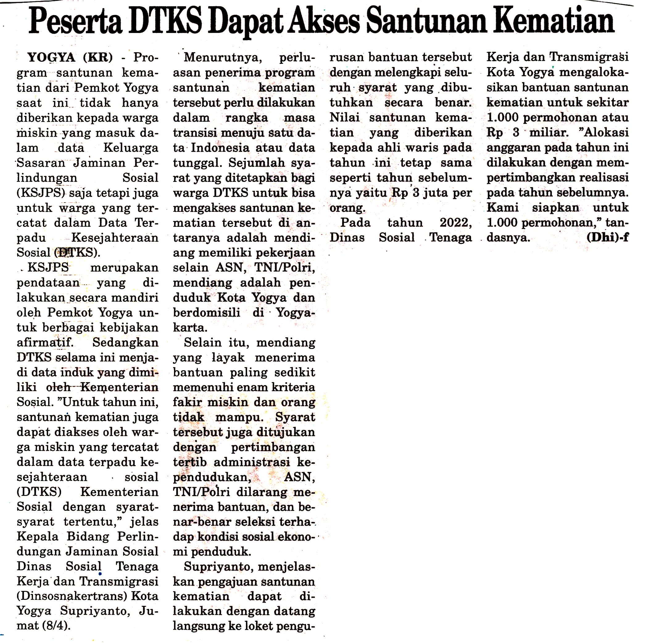Kliping jogja terbaru