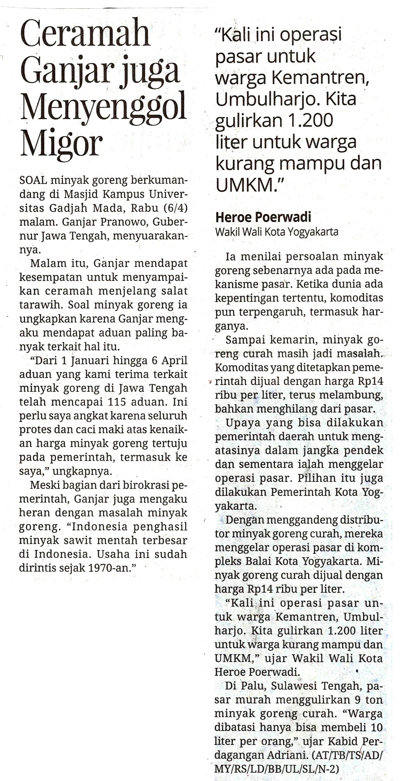 Kliping jogja terbaru