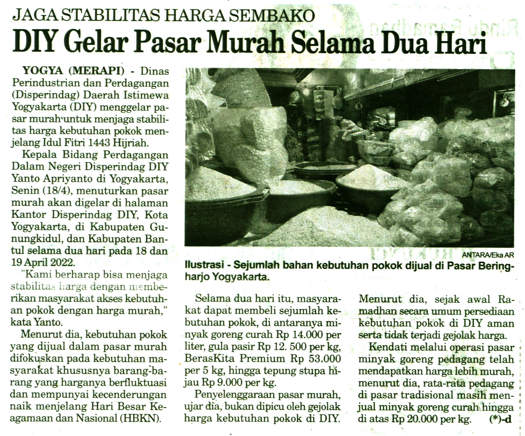 Kliping jogja terbaru