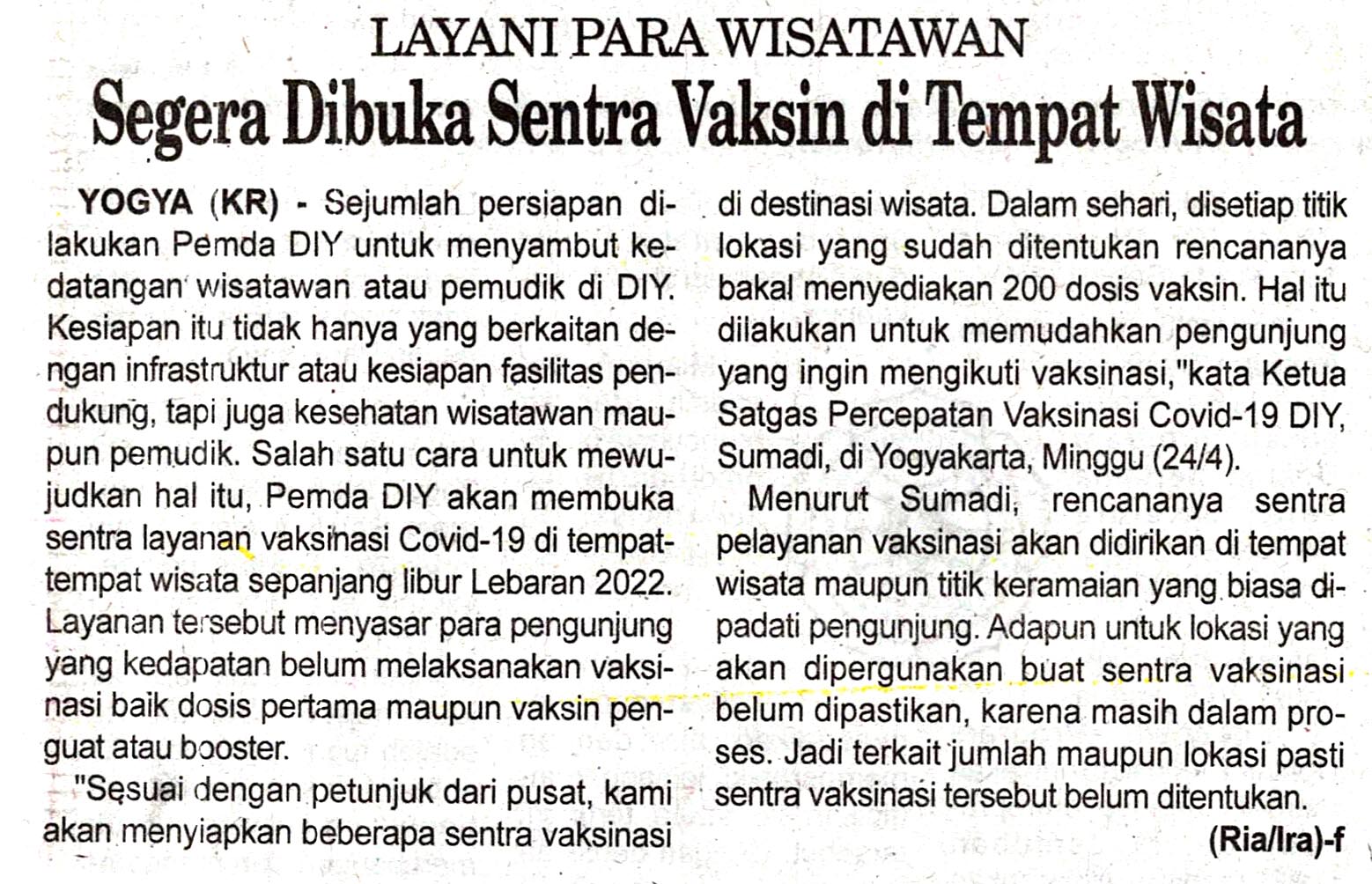 Kliping jogja terbaru