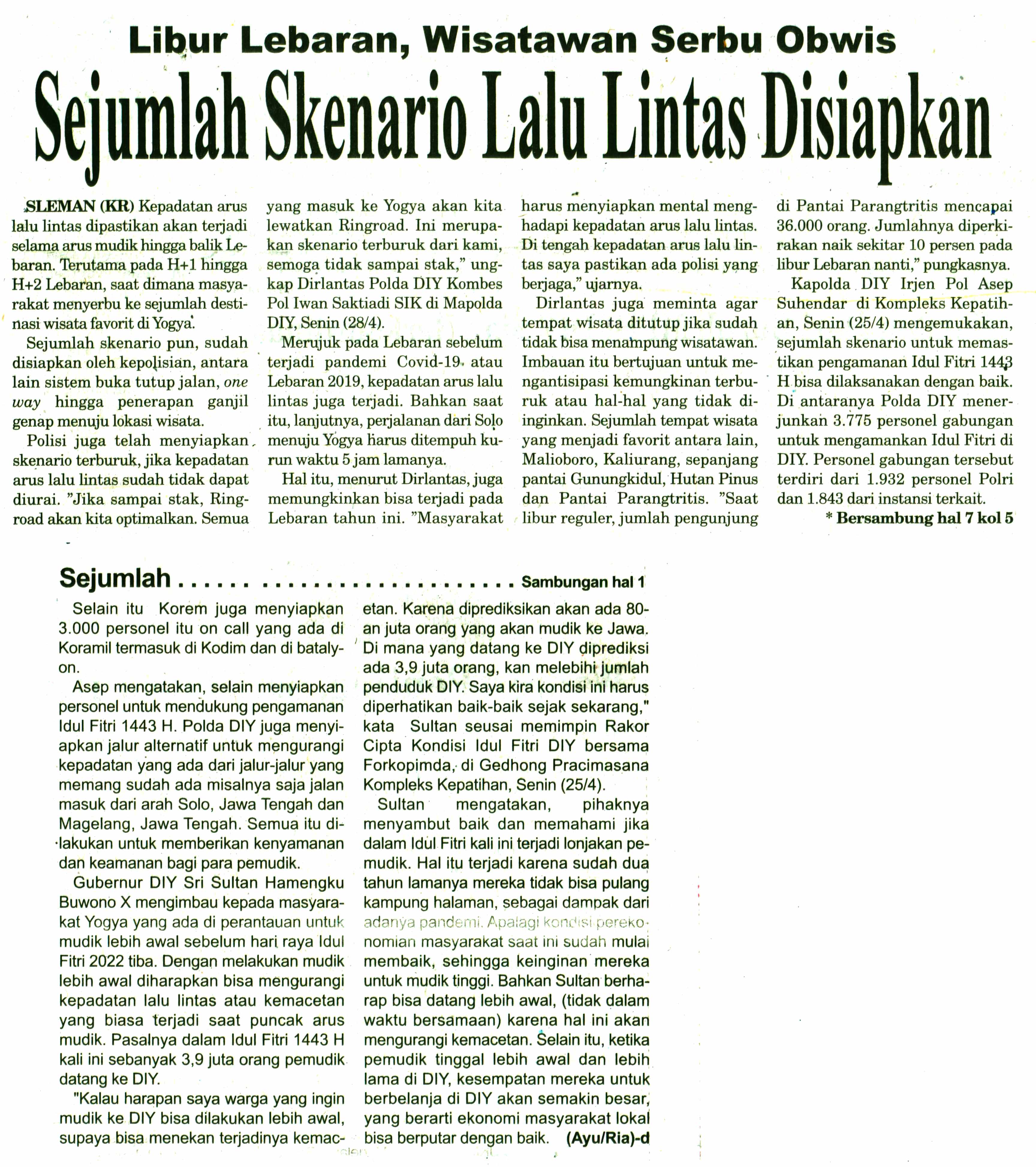 Kliping jogja terbaru