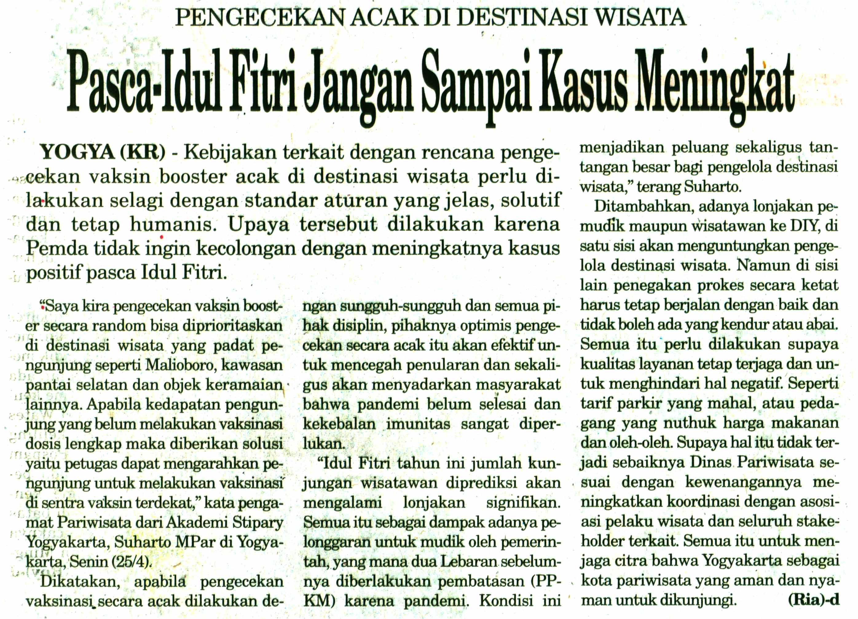 Kliping jogja terbaru