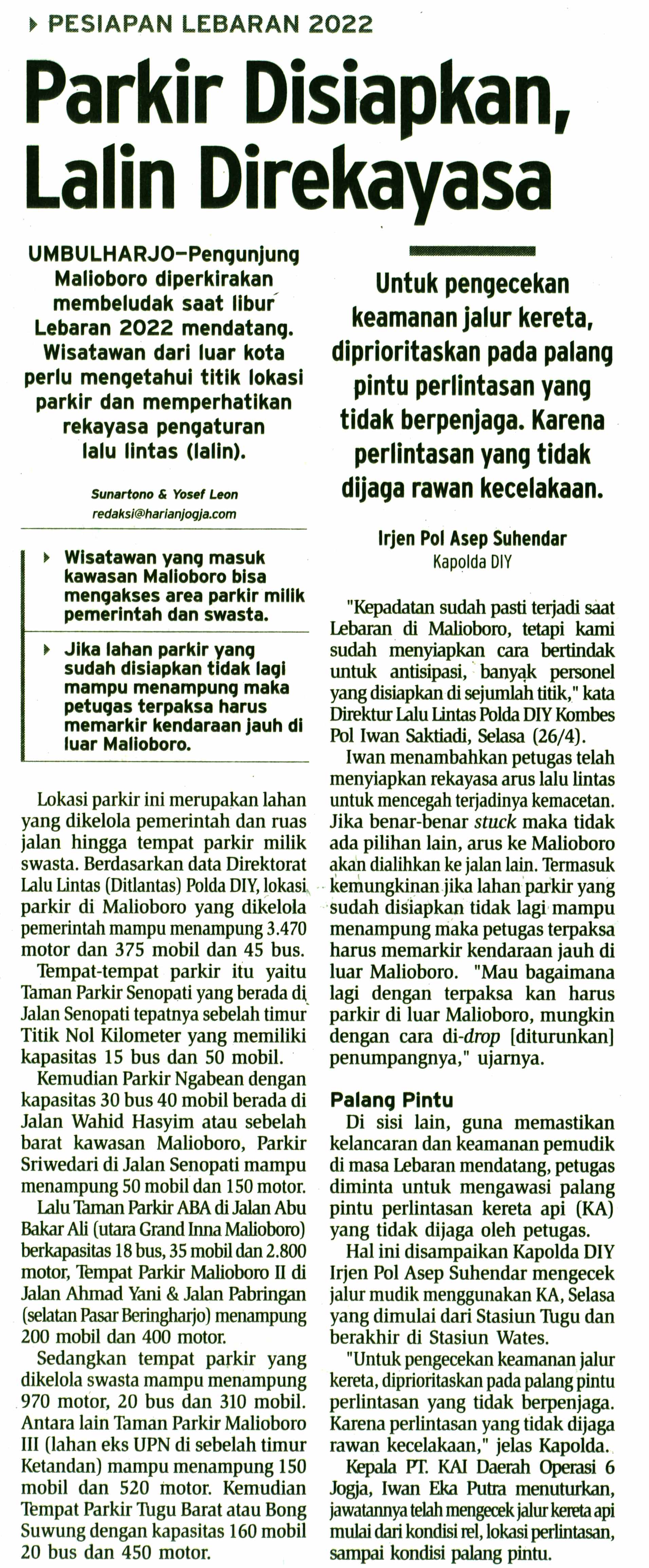 Kliping jogja terbaru