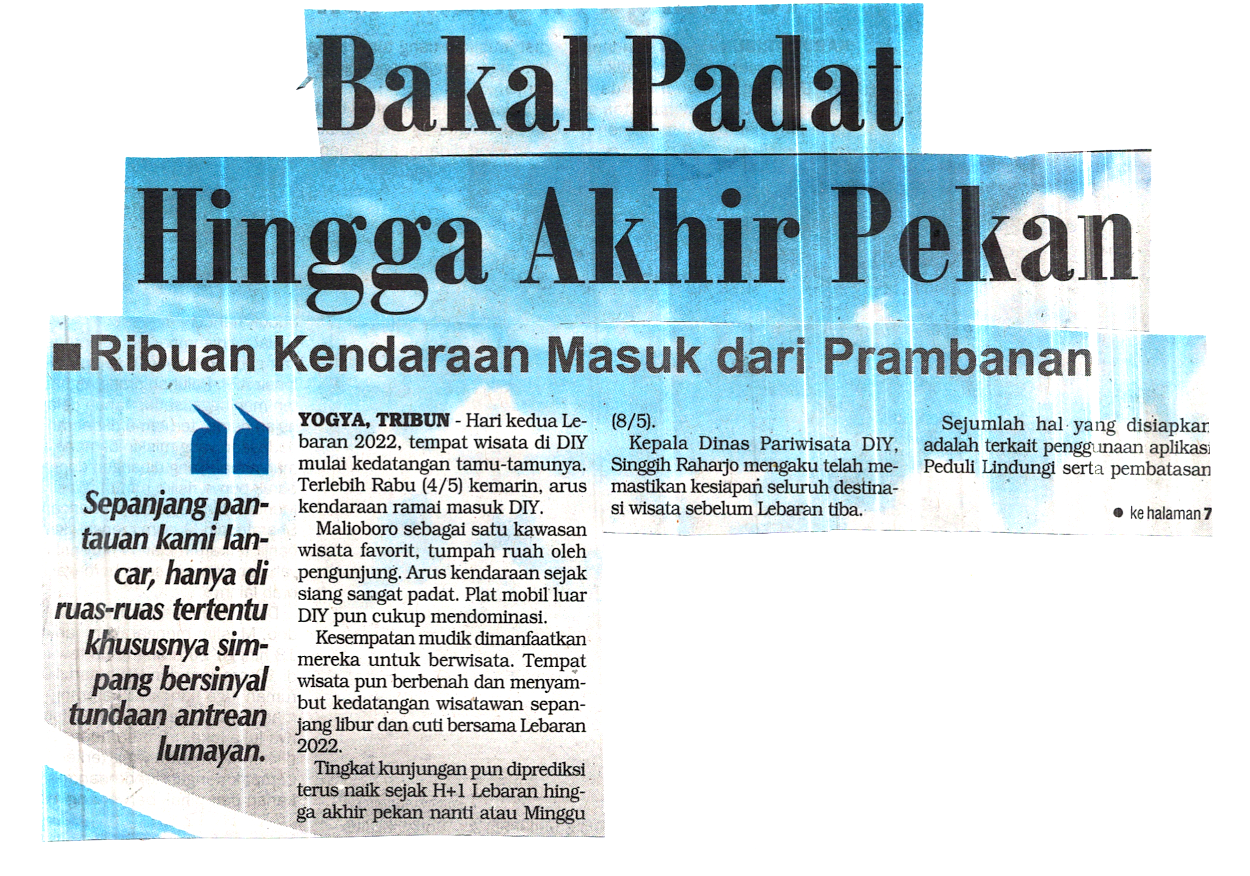 Kliping jogja terbaru
