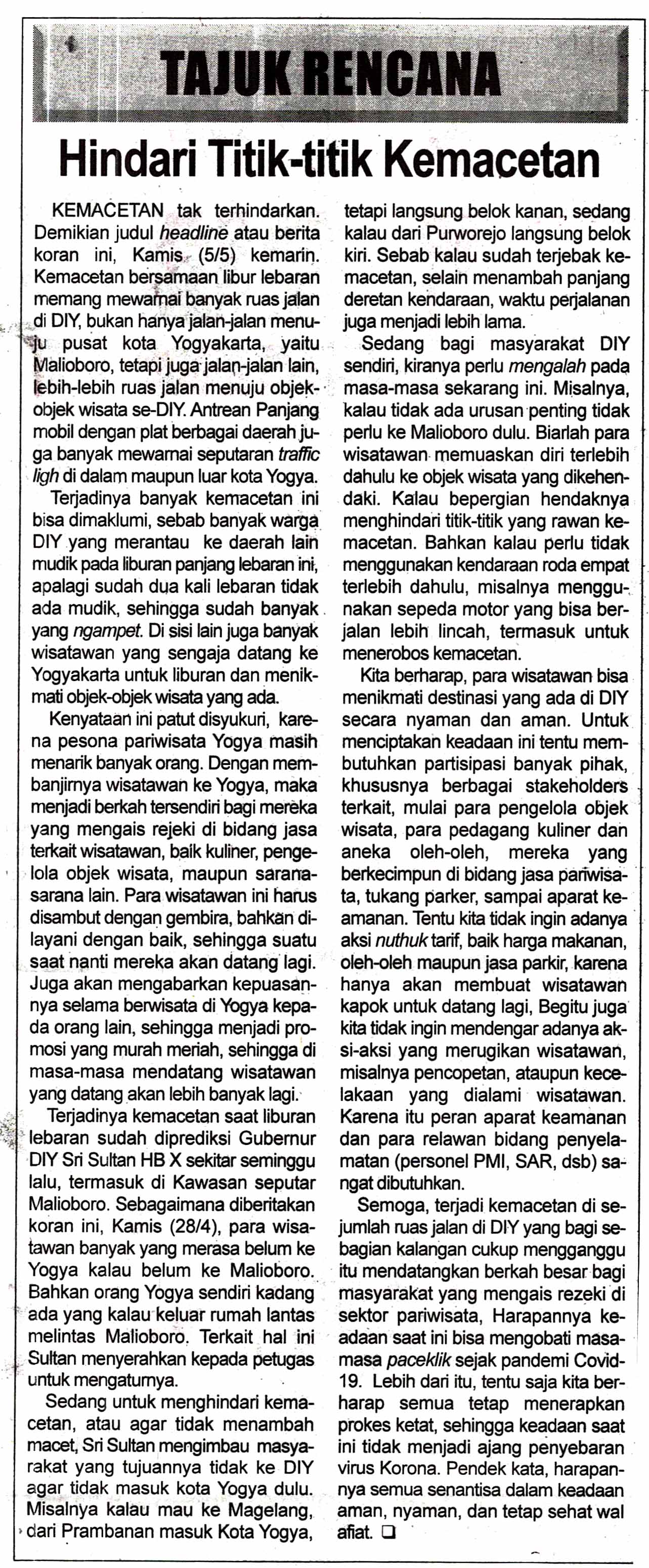 Kliping jogja terbaru