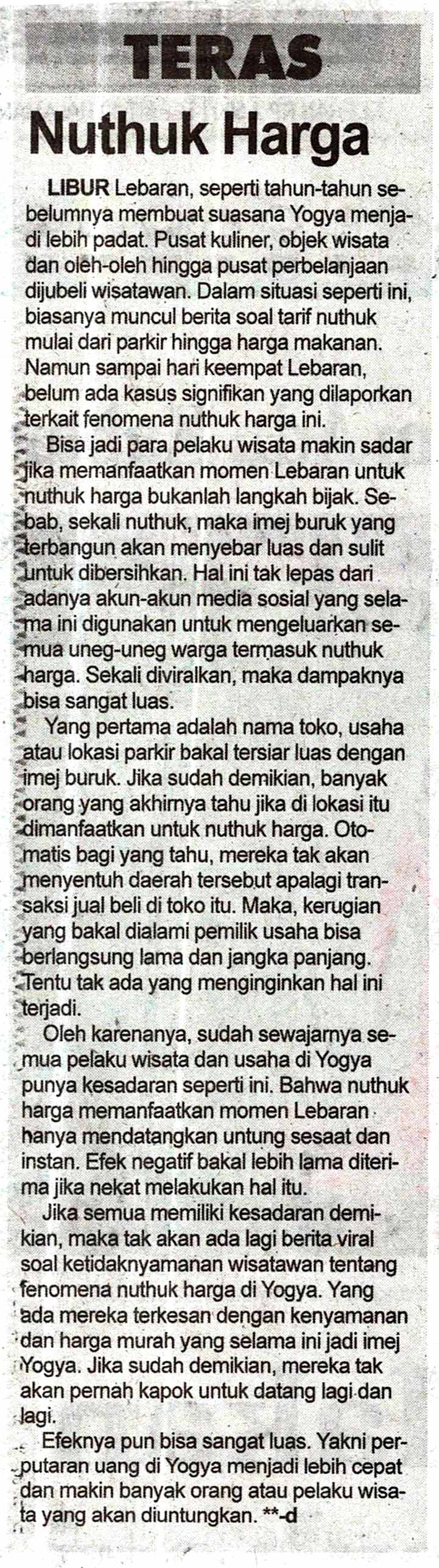 Kliping jogja terbaru