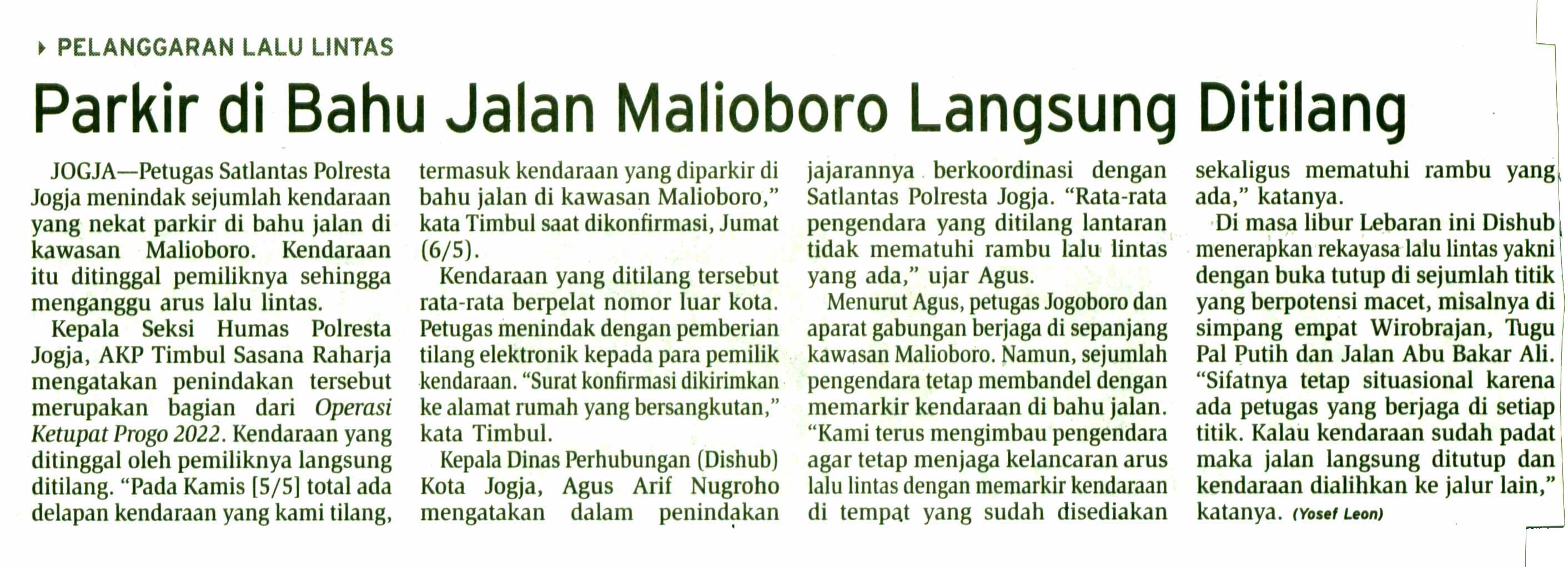 Kliping jogja terbaru