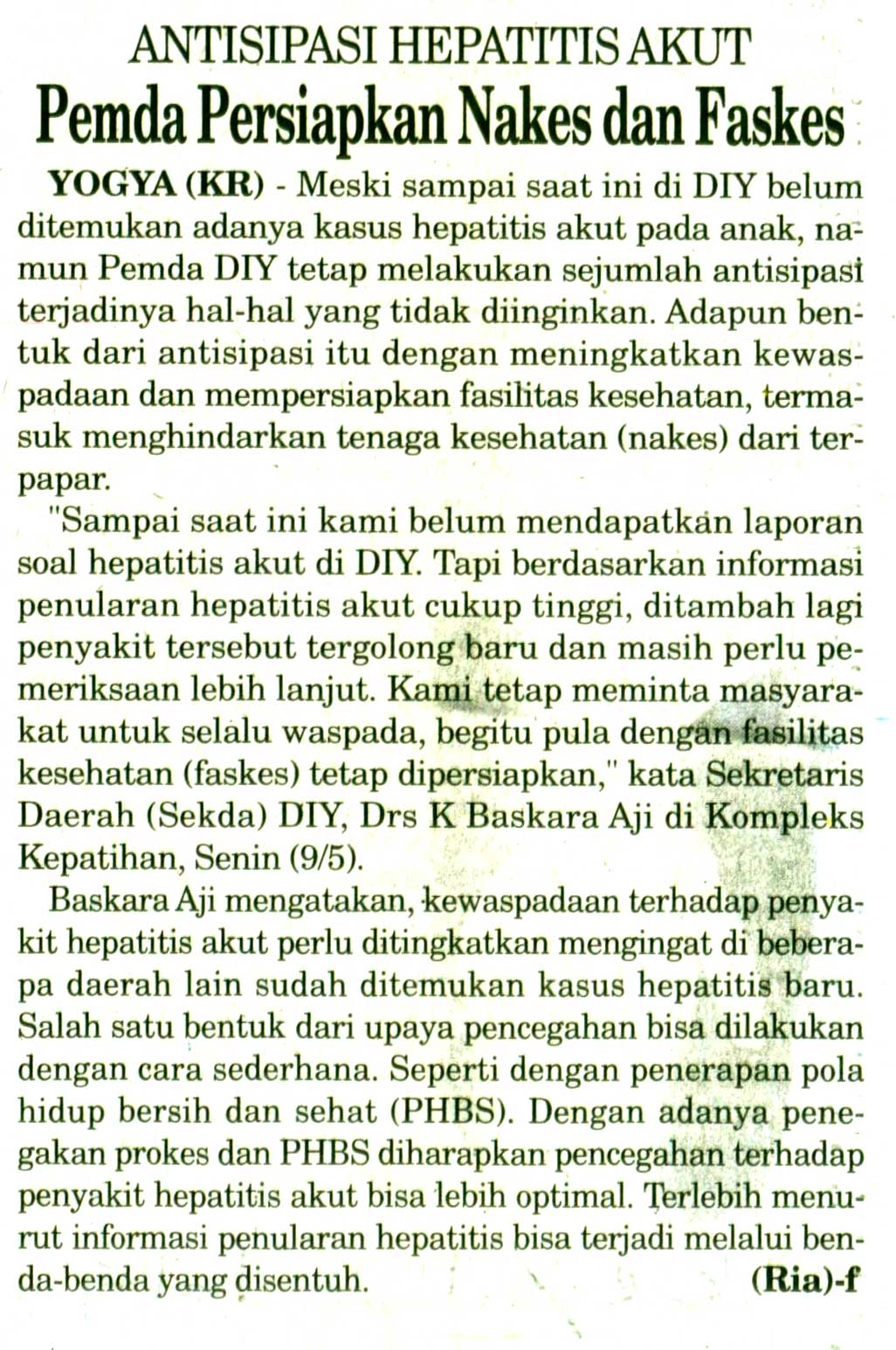 Kliping jogja terbaru
