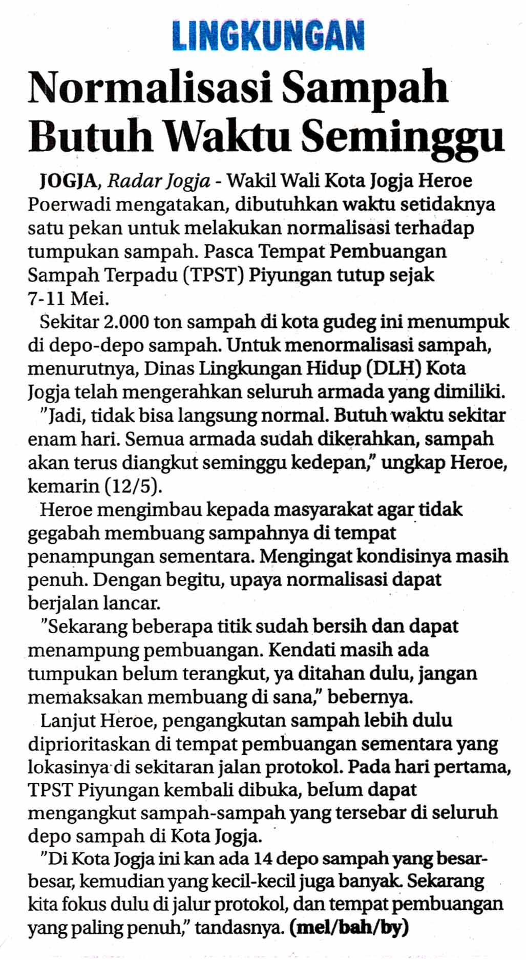 Kliping jogja terbaru