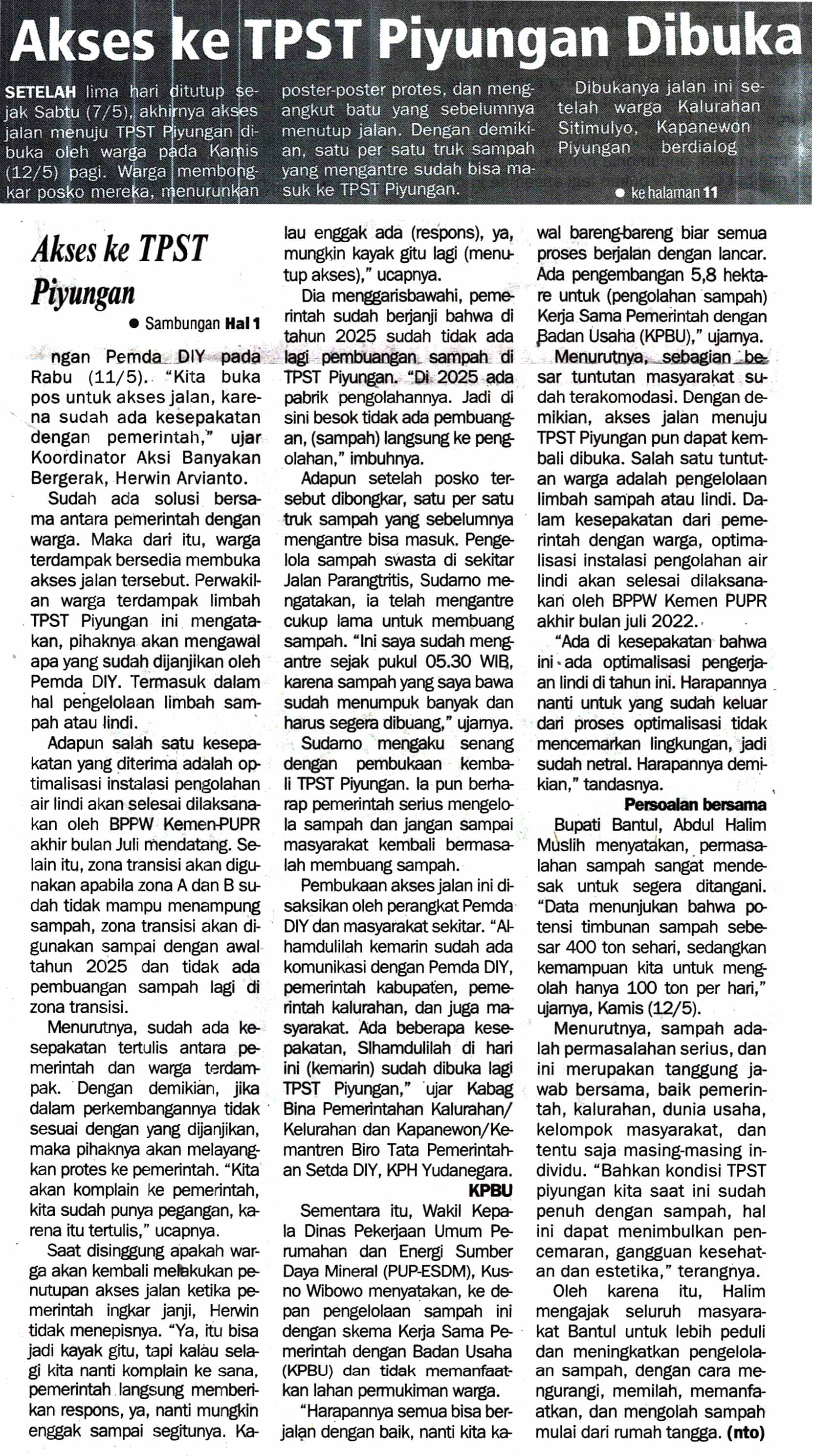 Kliping jogja terbaru