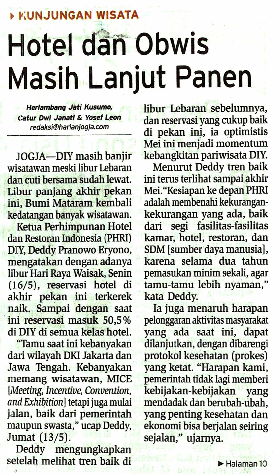 Kliping jogja terbaru