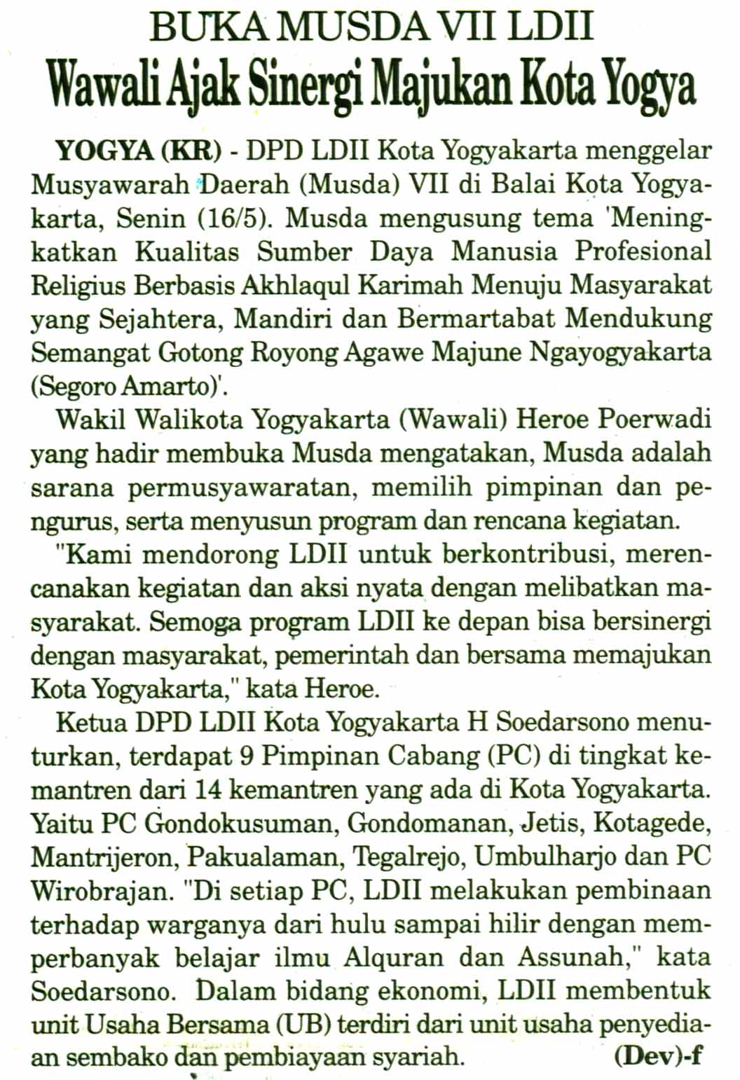 Kliping jogja terbaru