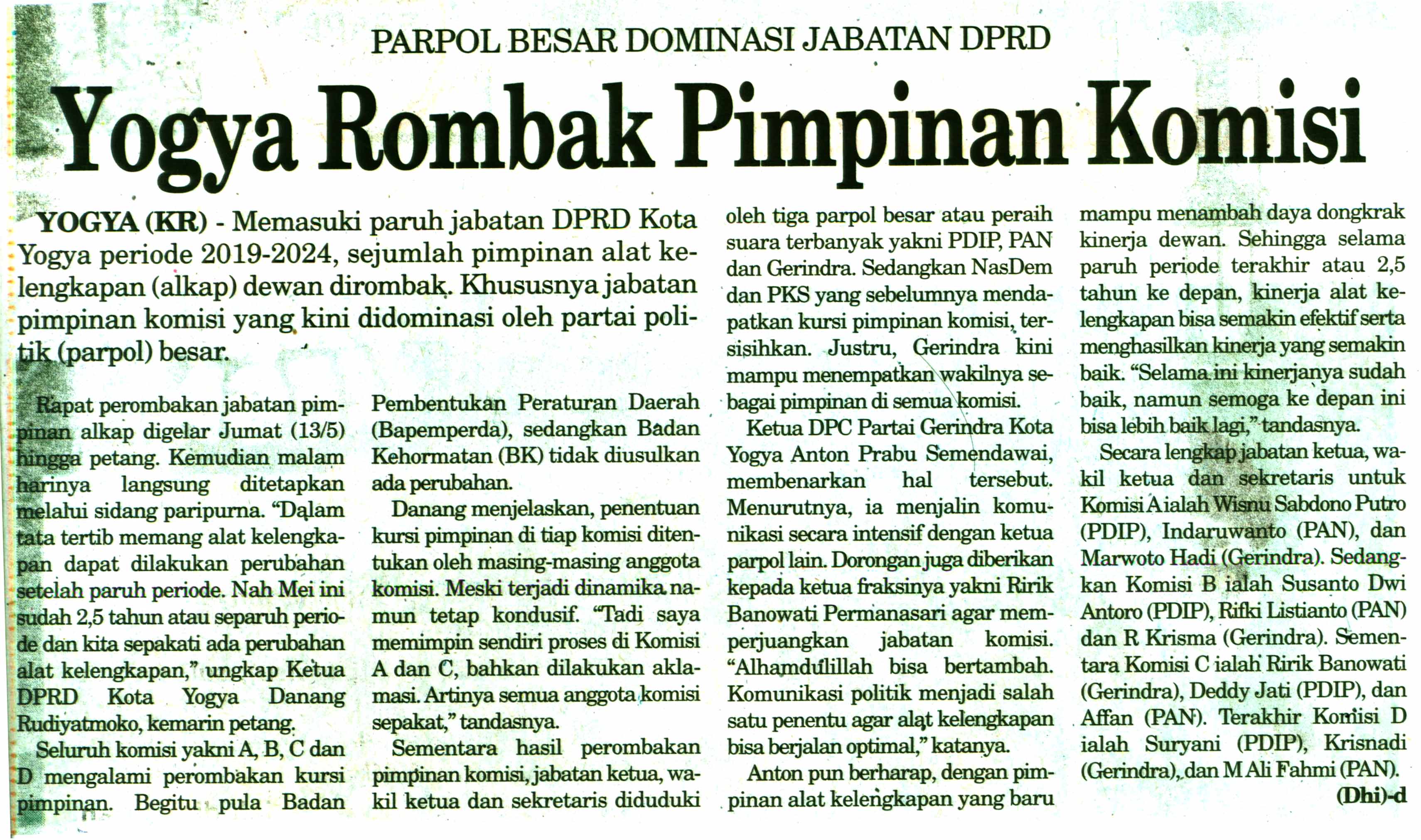Kliping jogja terbaru