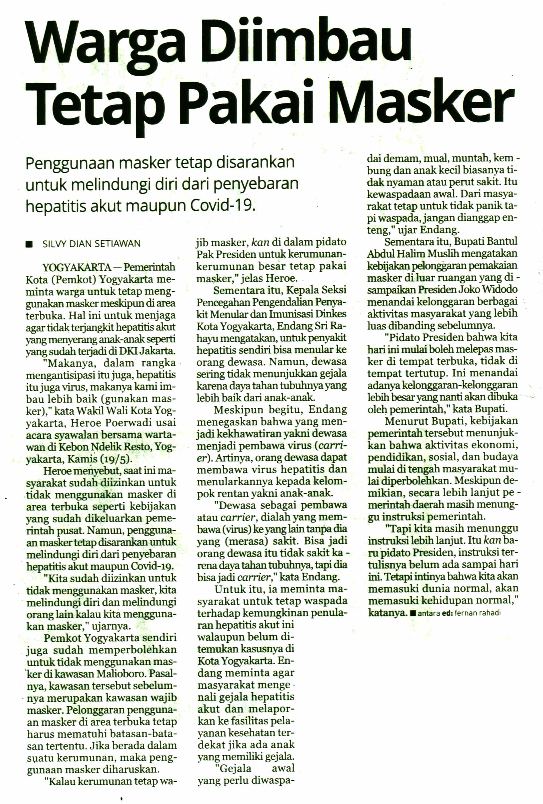 Kliping jogja terbaru