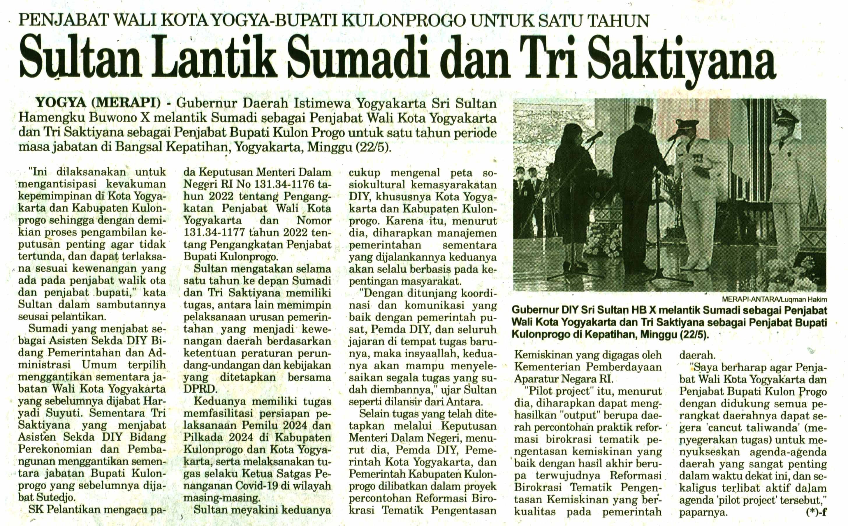 Kliping jogja terbaru