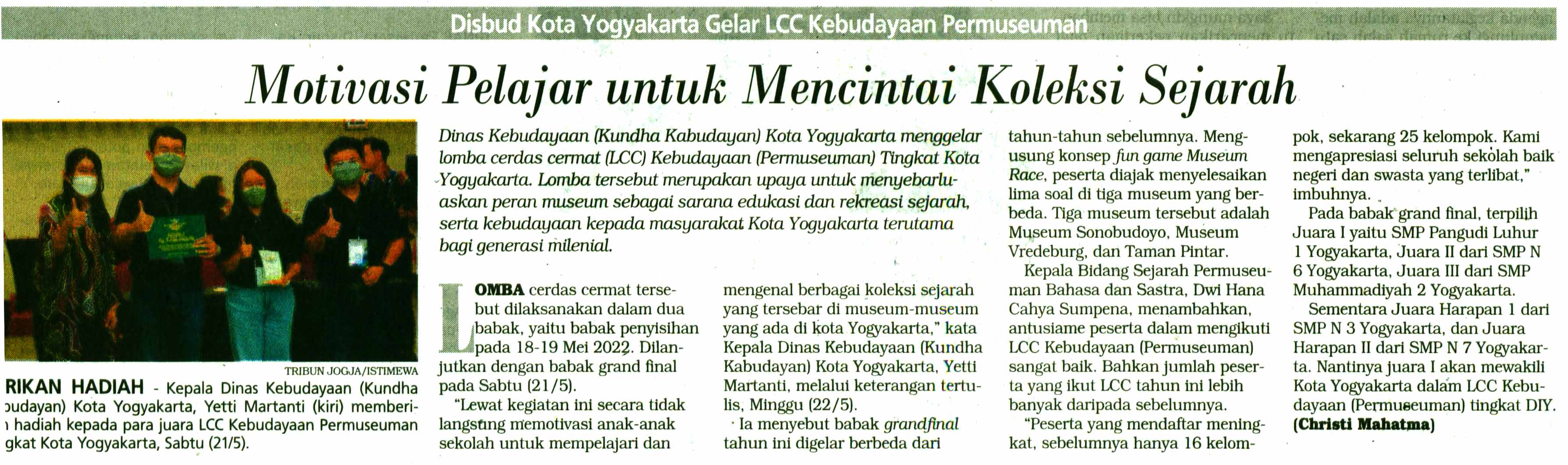 Kliping jogja terbaru