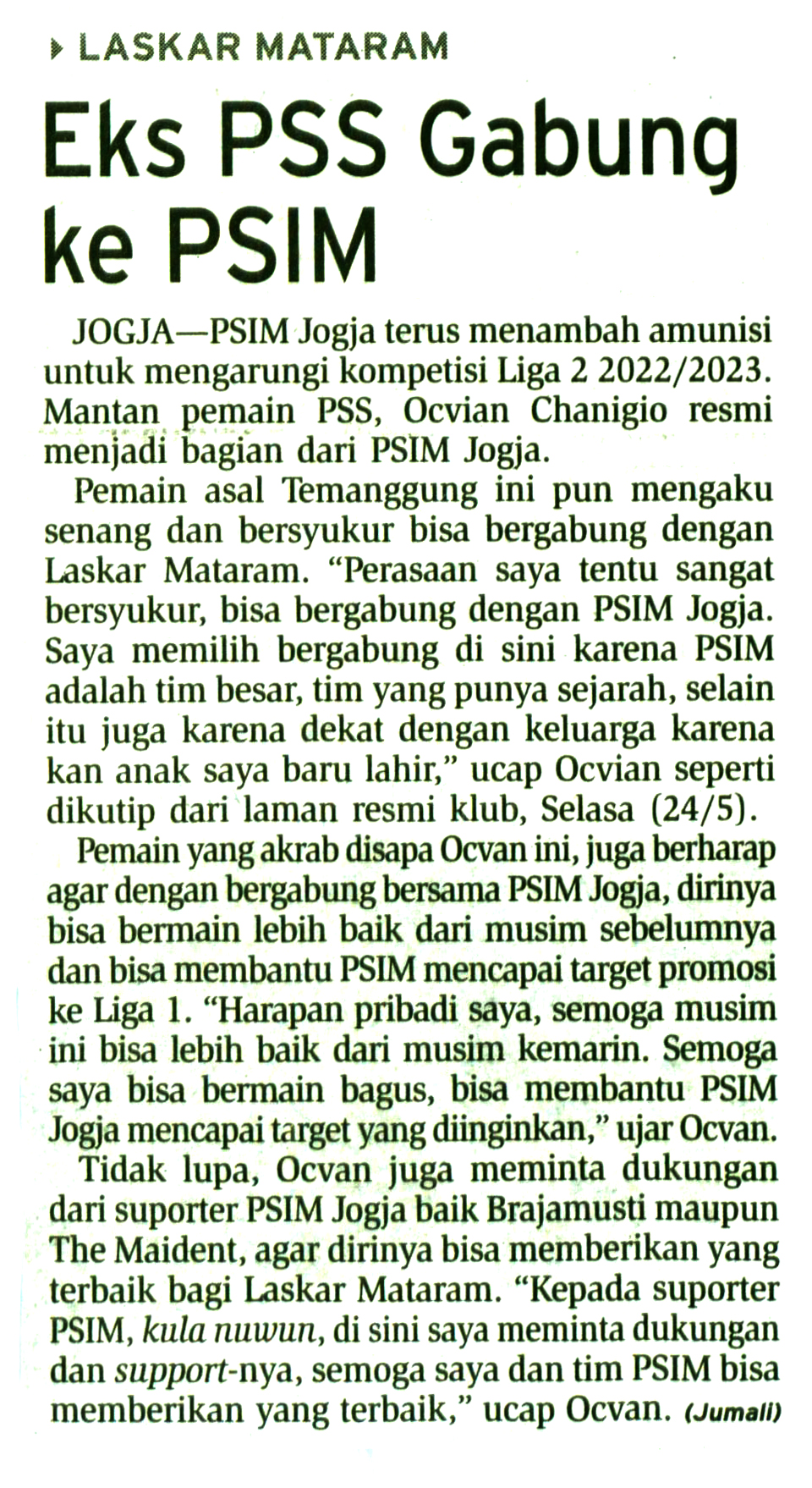 Kliping jogja terbaru