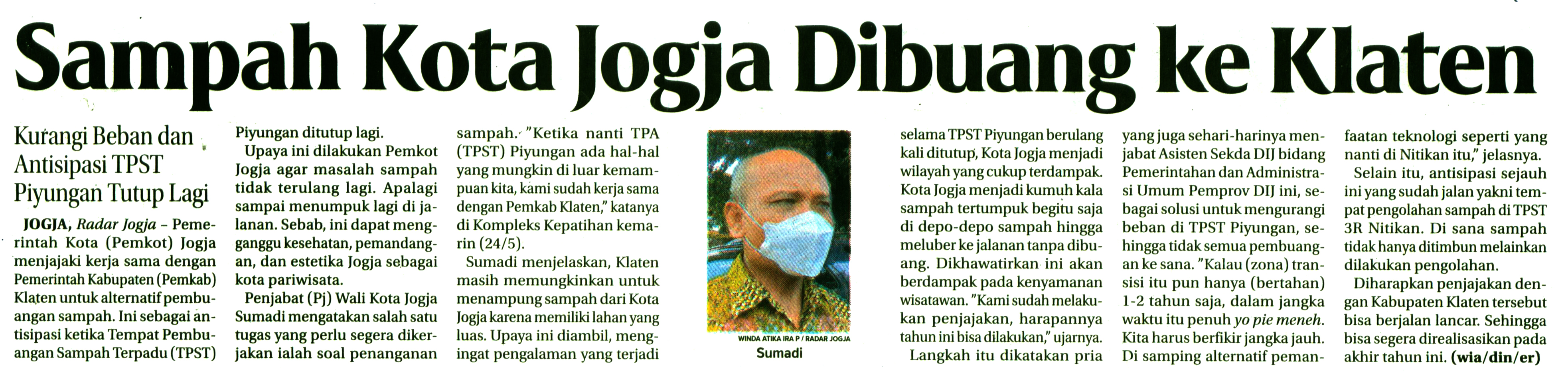 Kliping jogja terbaru