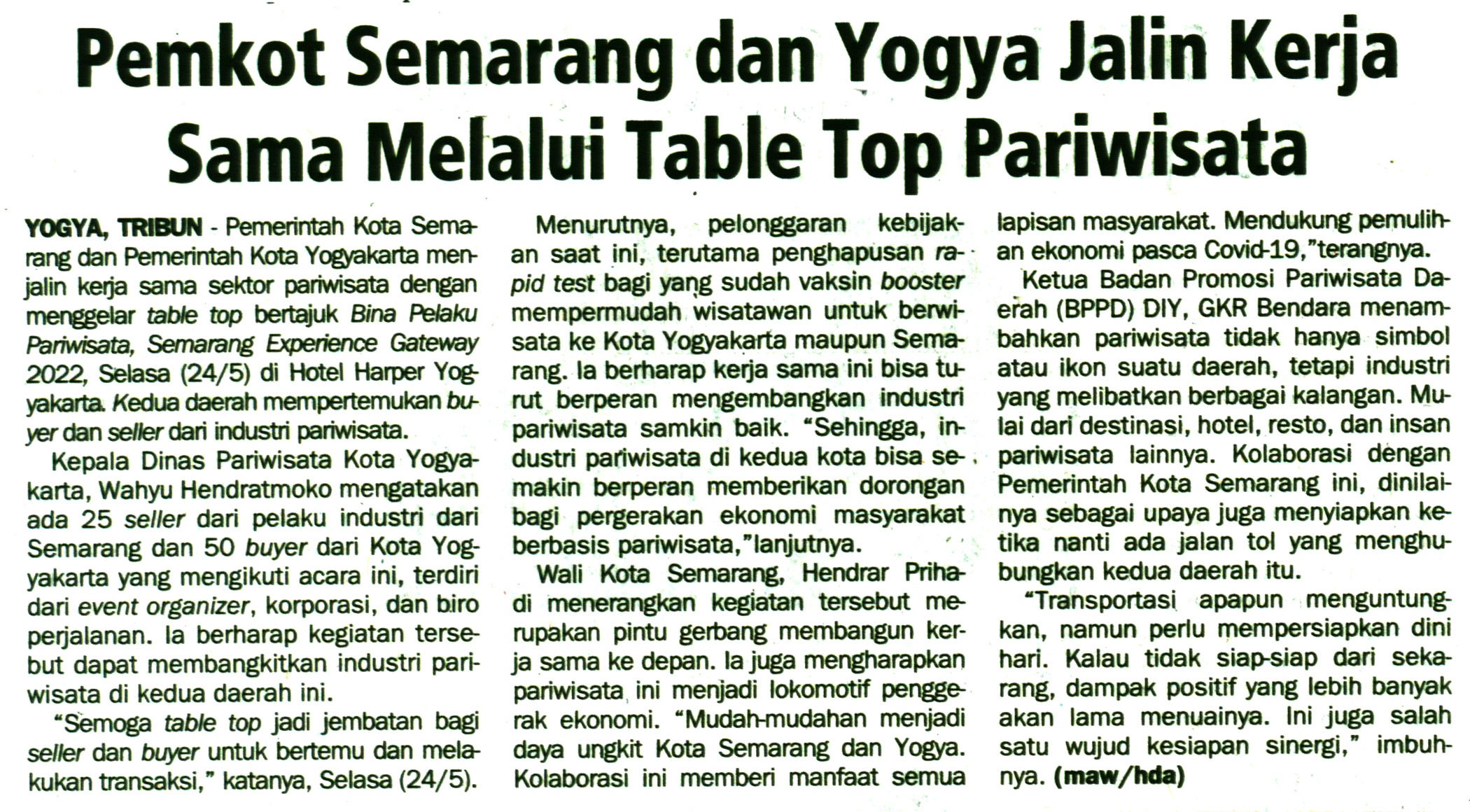 Kliping jogja terbaru