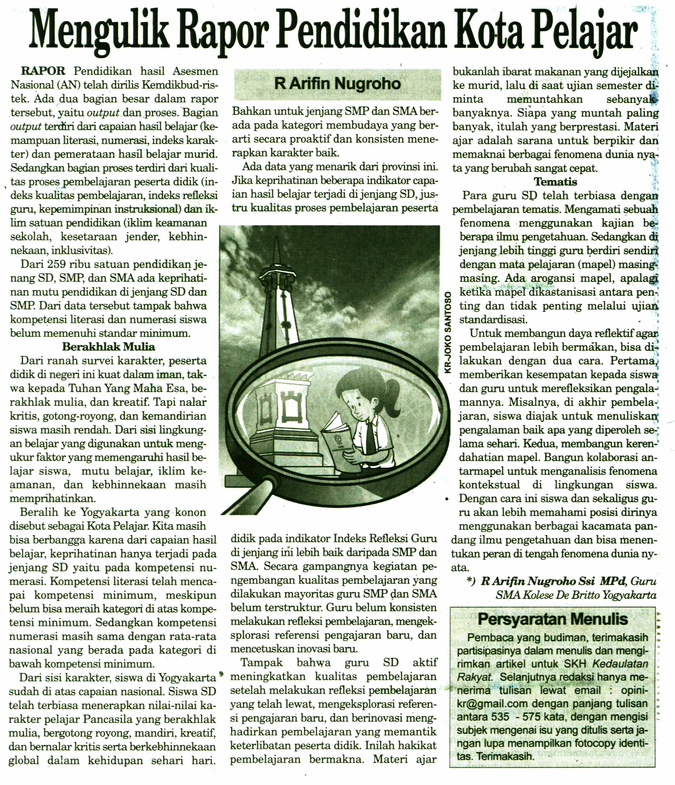 Kliping jogja terbaru