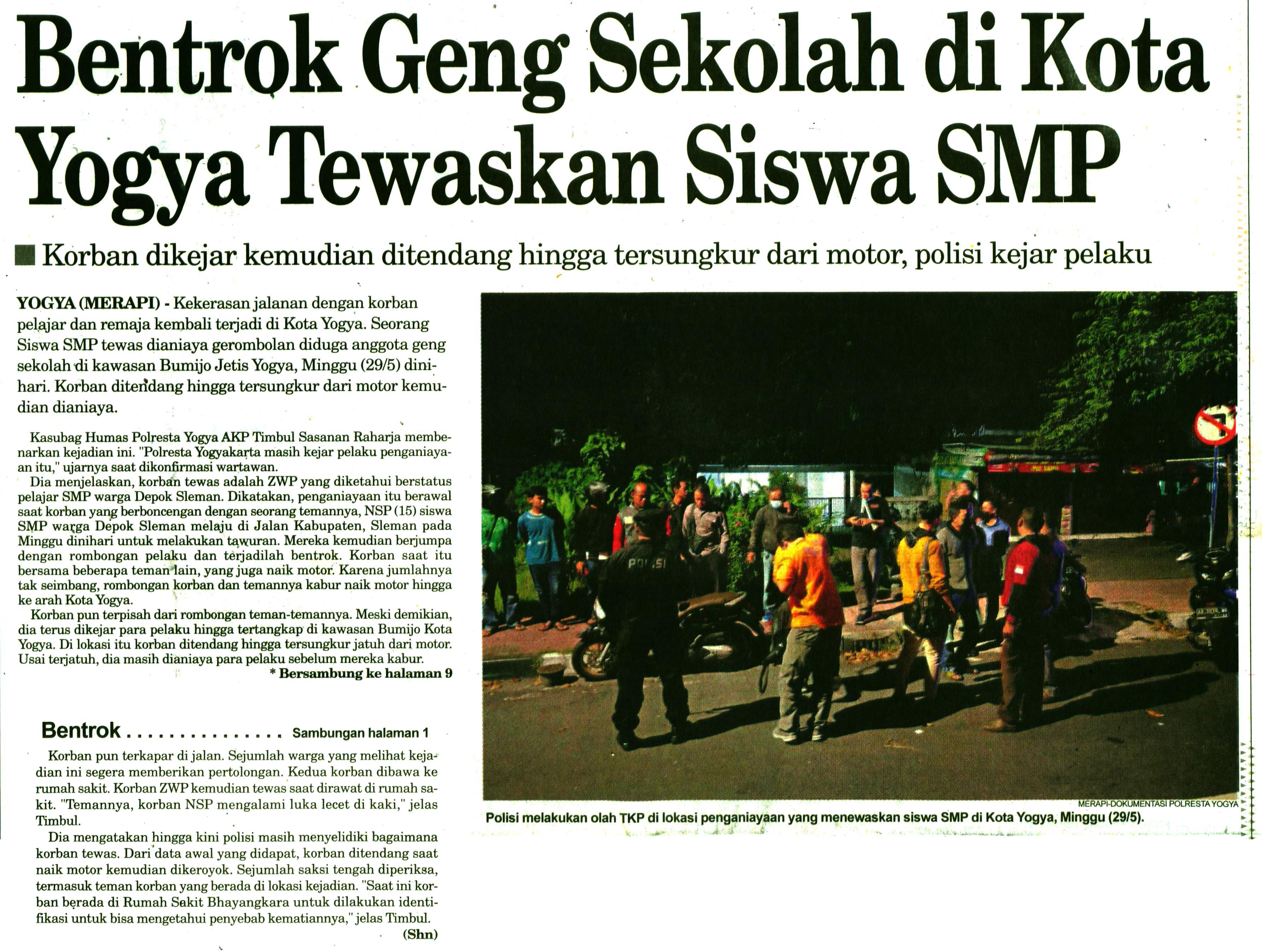 Kliping jogja terbaru