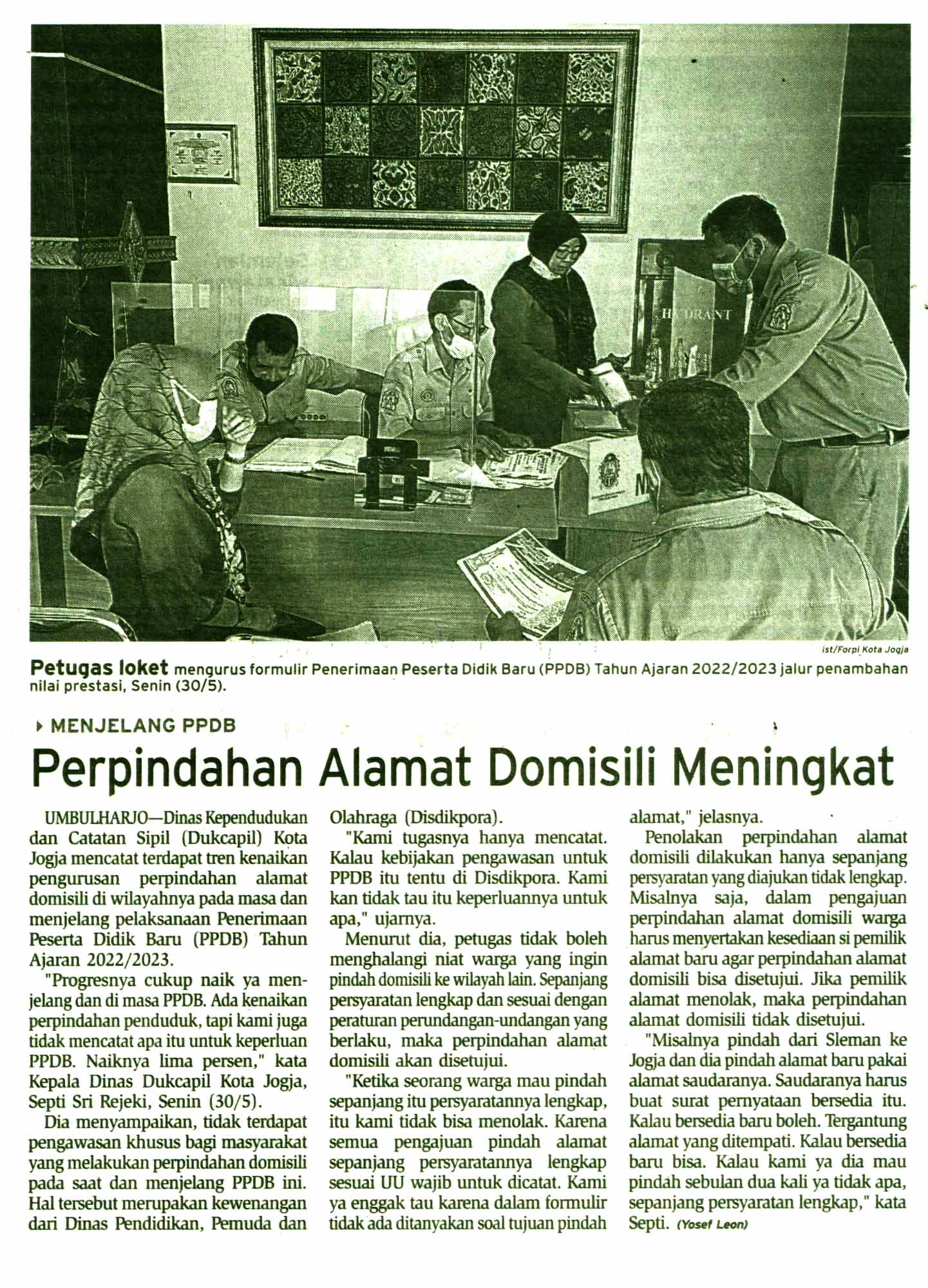 Kliping jogja terbaru