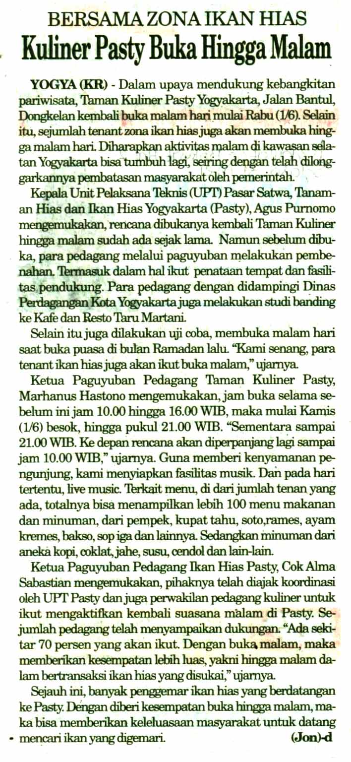 Kliping jogja terbaru