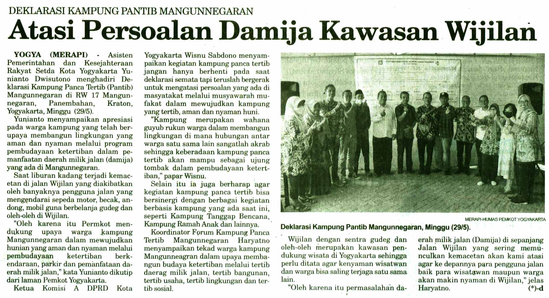 Kliping jogja terbaru