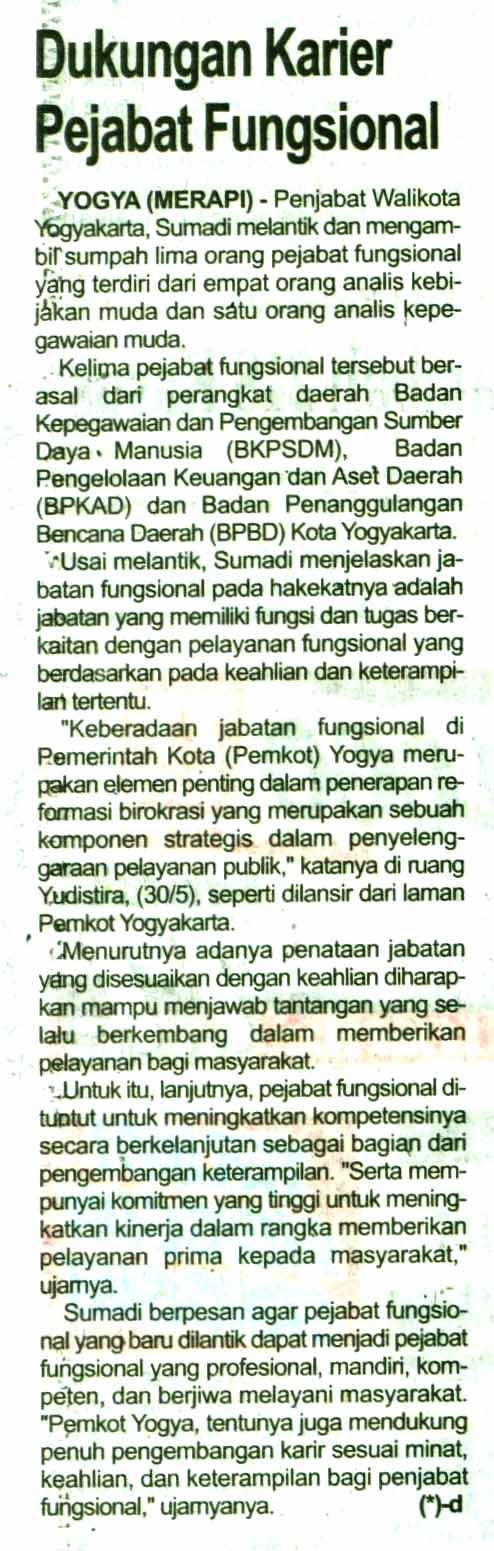 Kliping jogja terbaru
