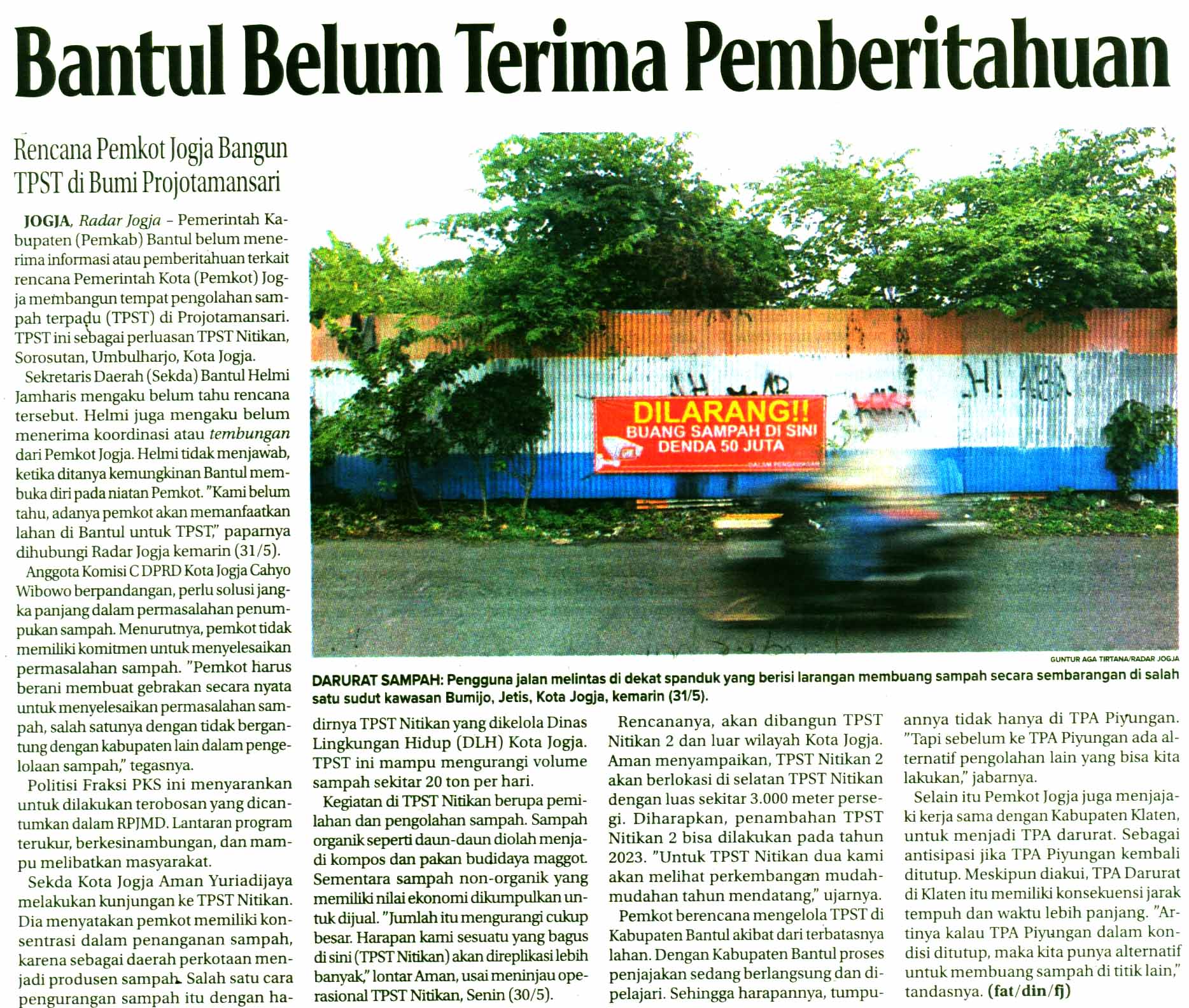 Kliping jogja terbaru