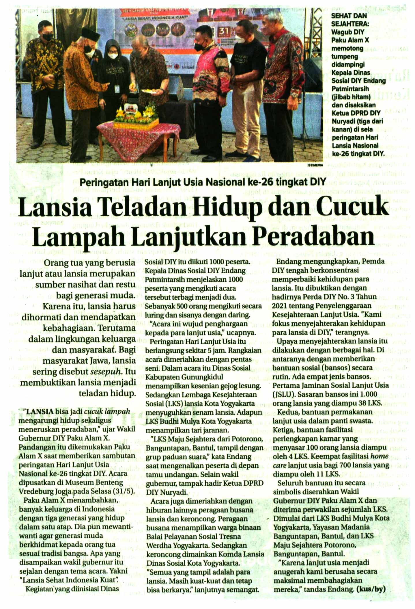 Kliping jogja terbaru