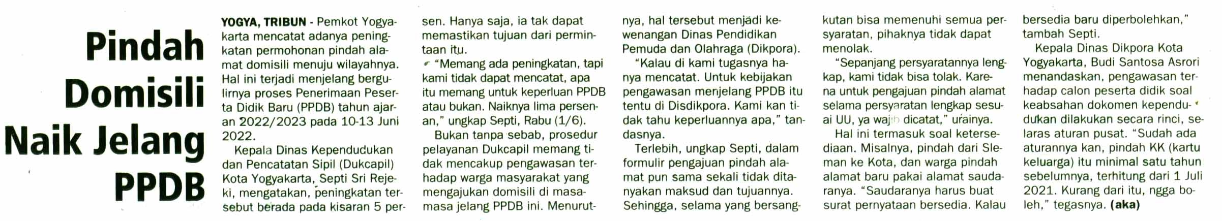 Kliping jogja terbaru