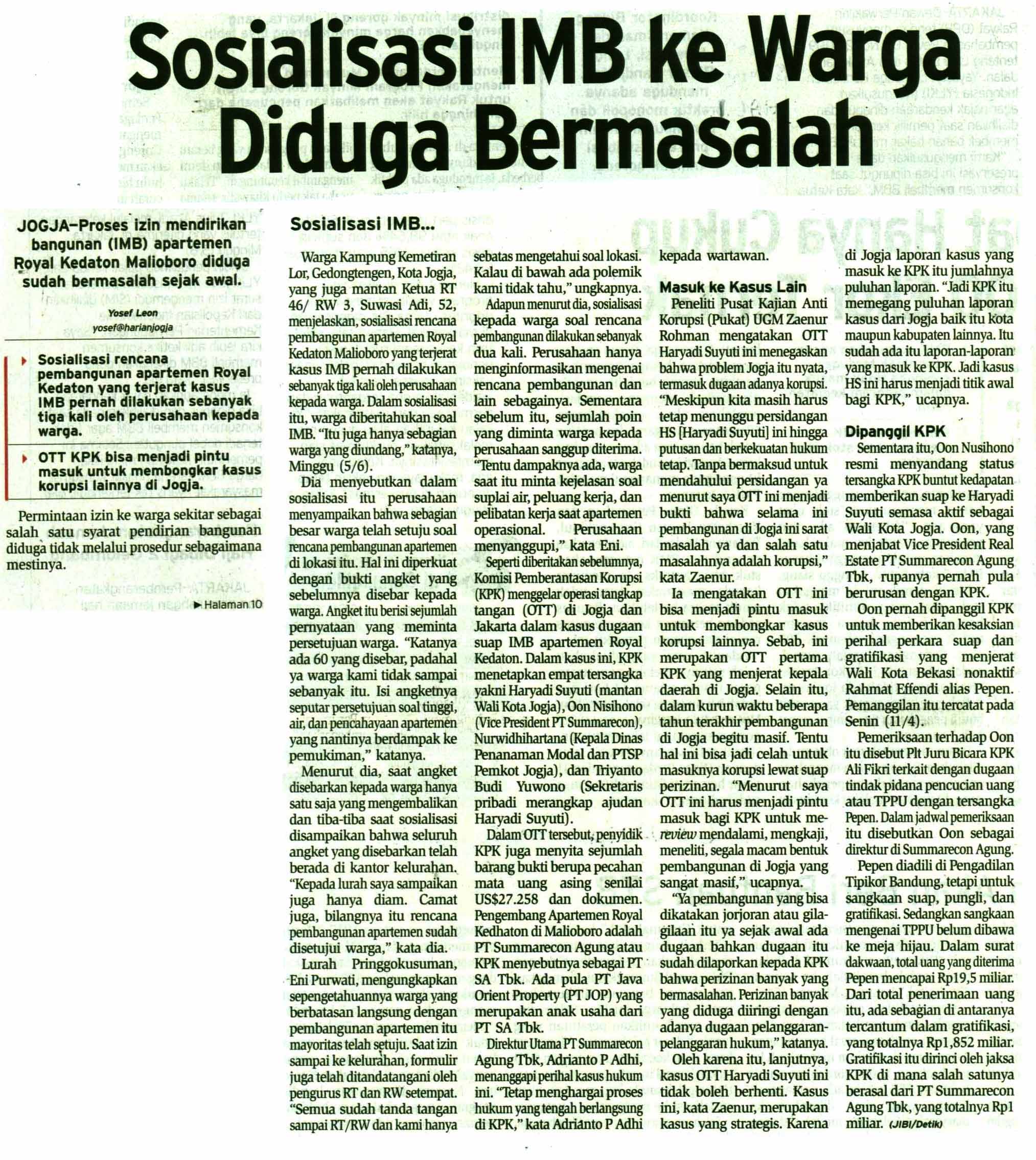 Kliping jogja terbaru