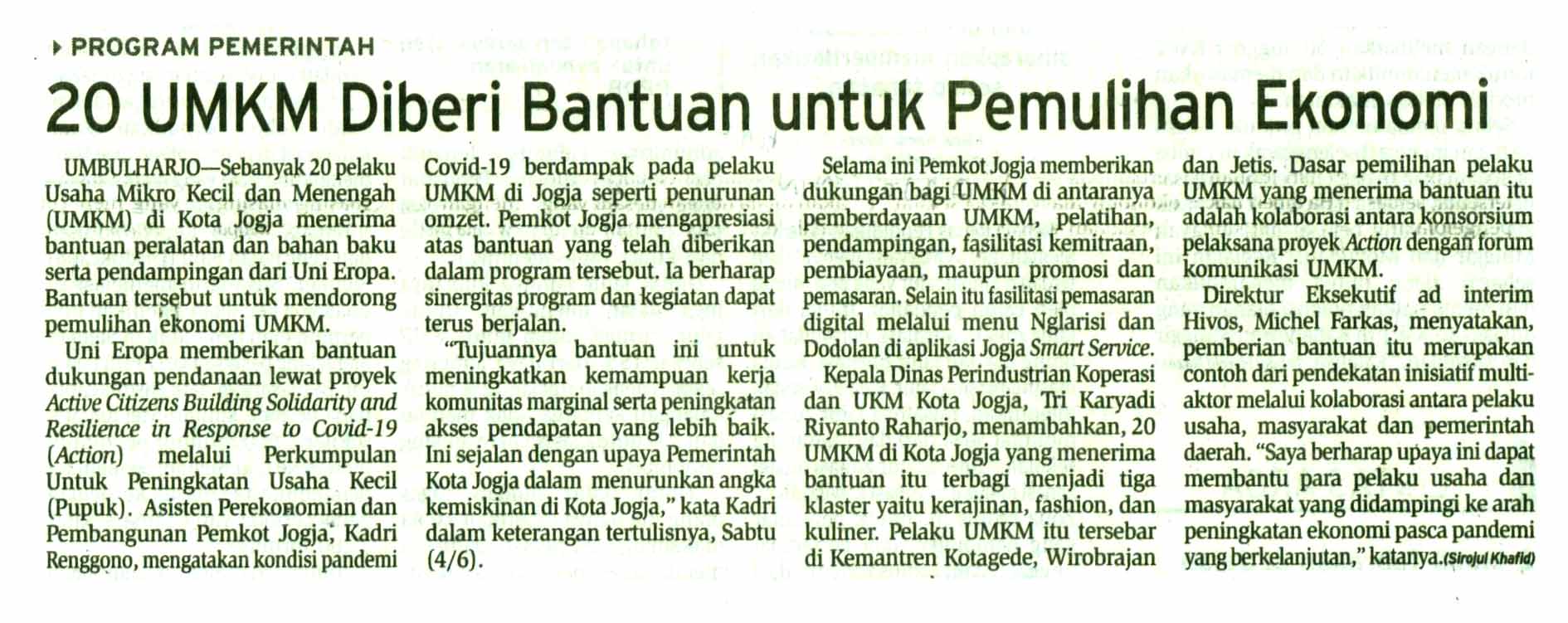 Kliping jogja terbaru
