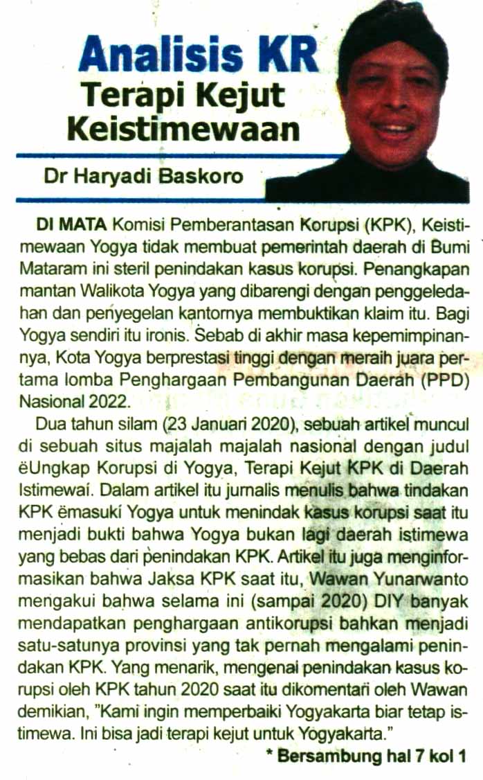 Kliping jogja terbaru