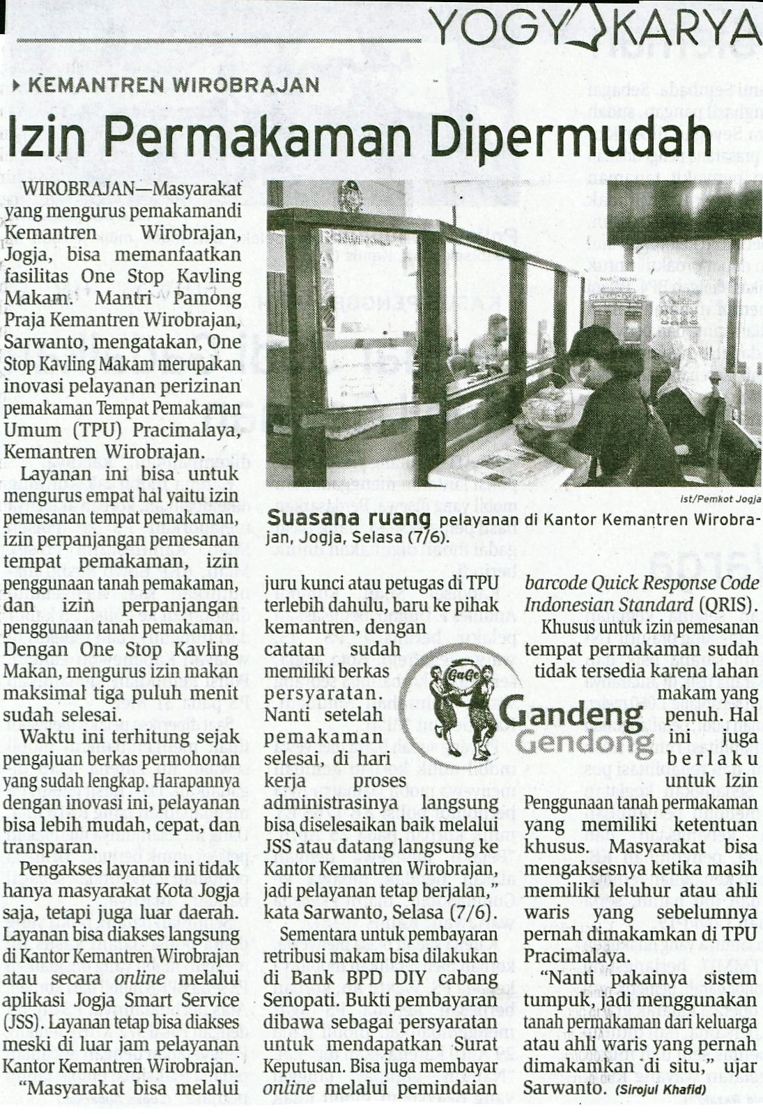 Kliping jogja terbaru