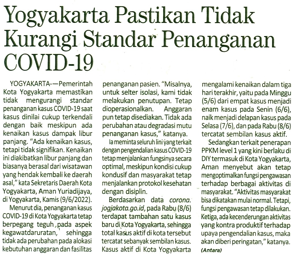 Kliping jogja terbaru