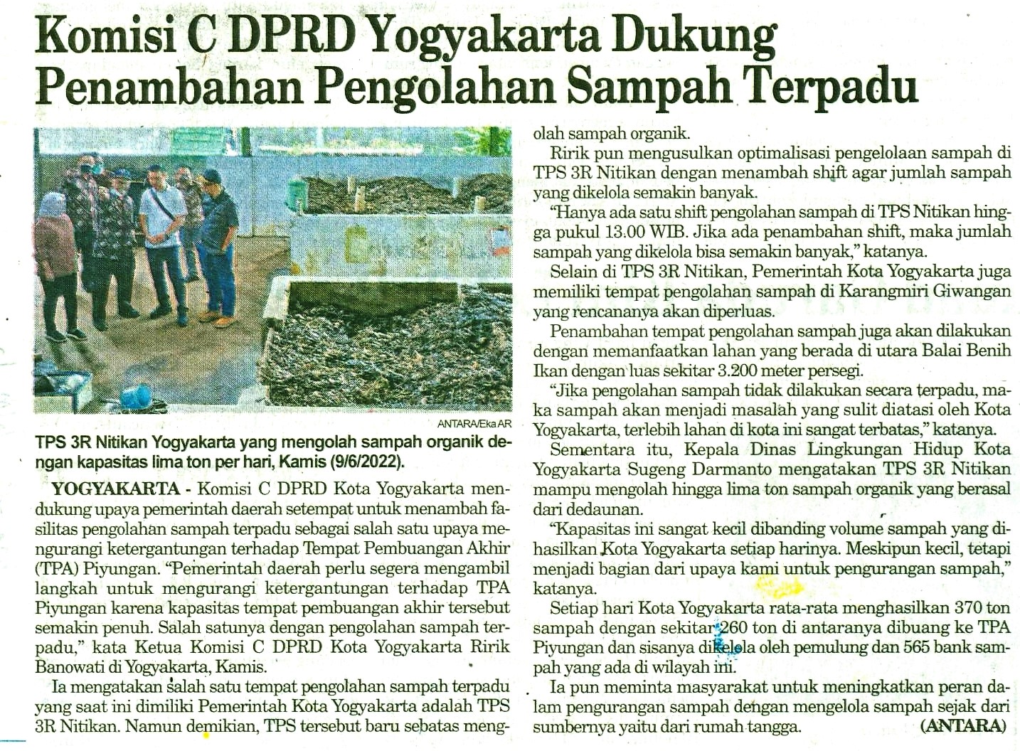 Kliping jogja terbaru