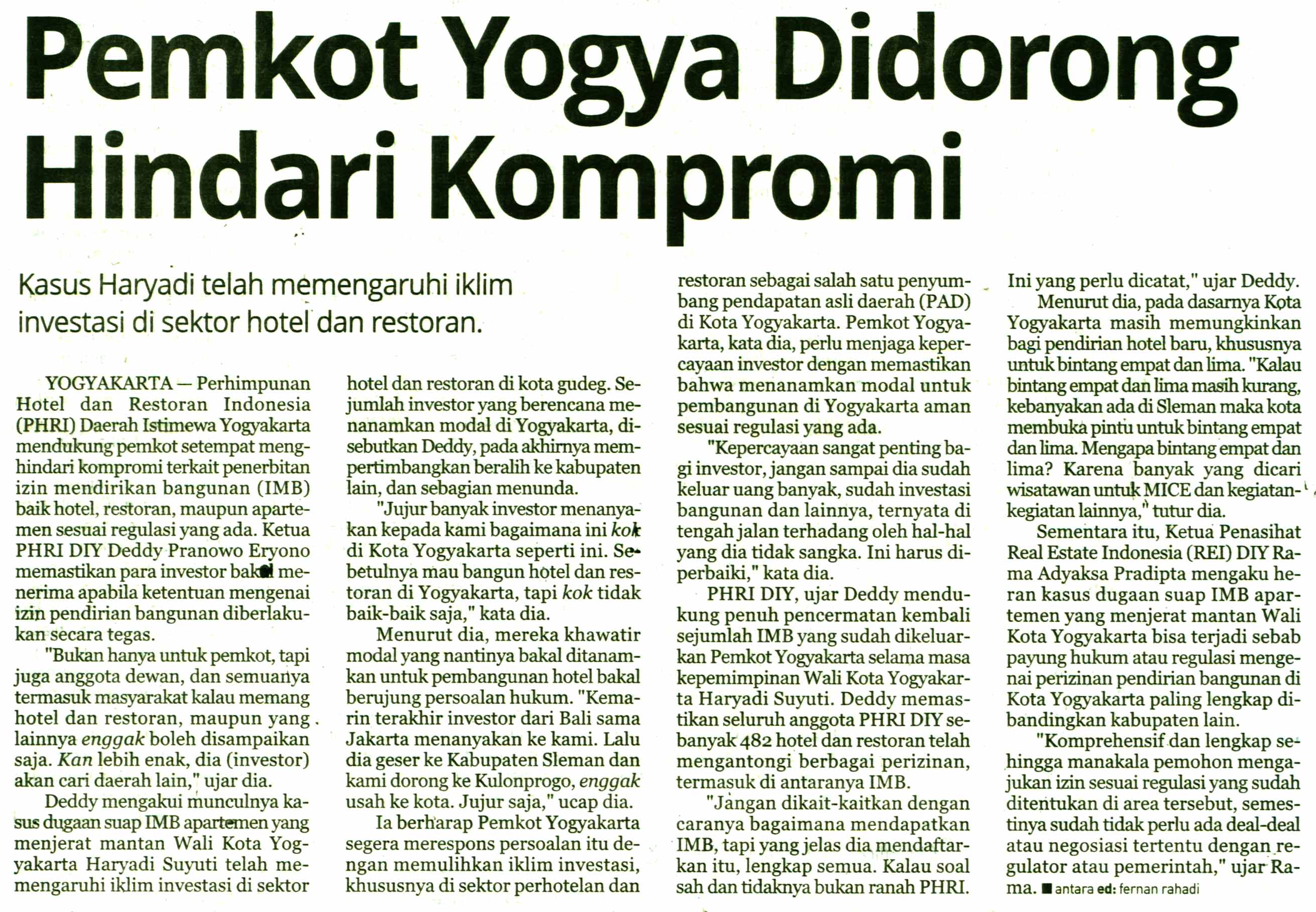 Kliping jogja terbaru
