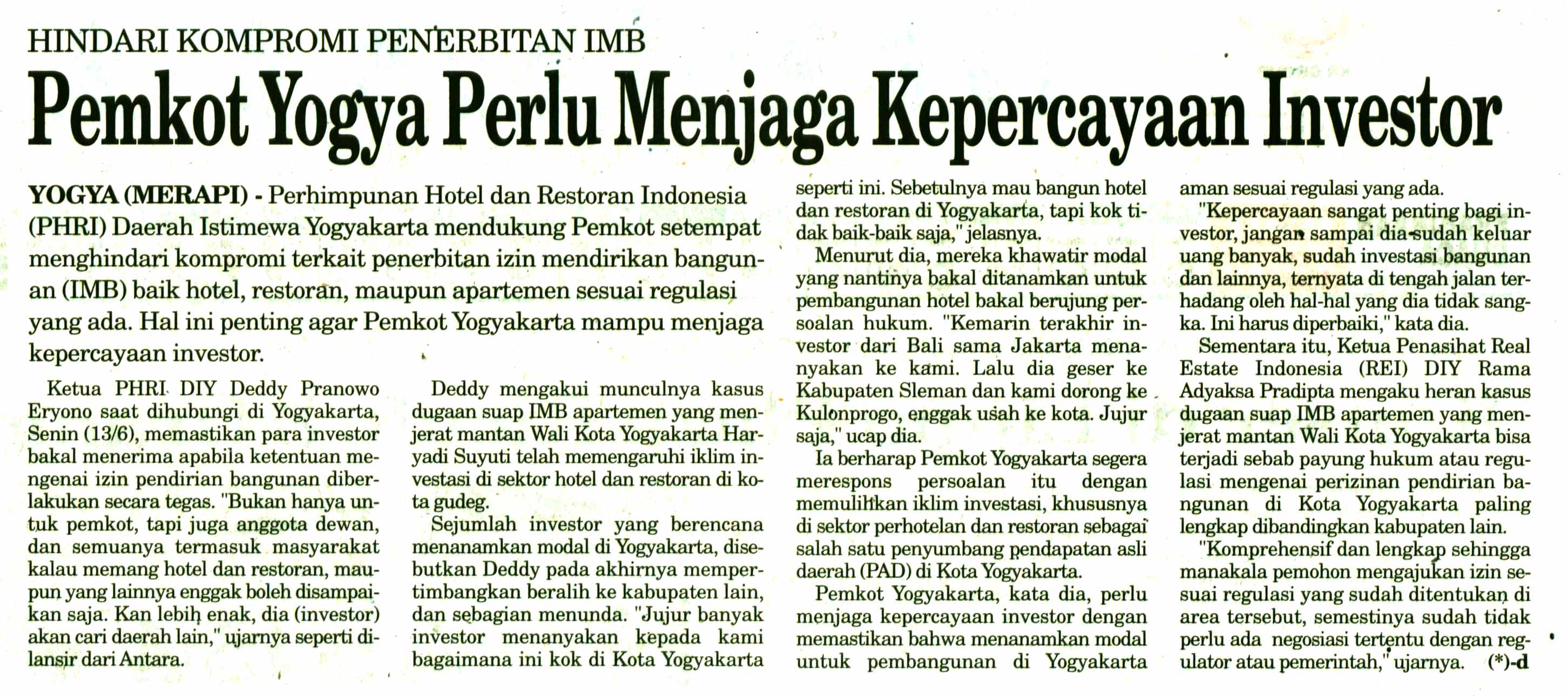 Kliping jogja terbaru