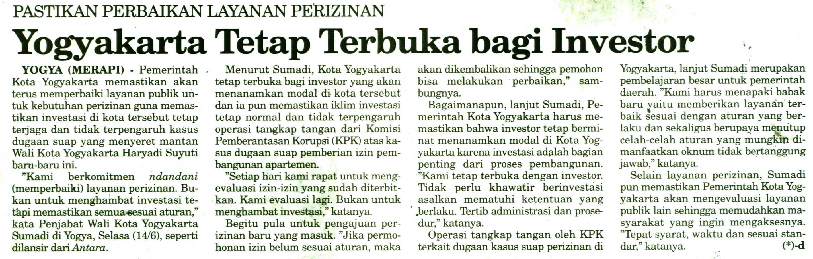 Kliping jogja terbaru