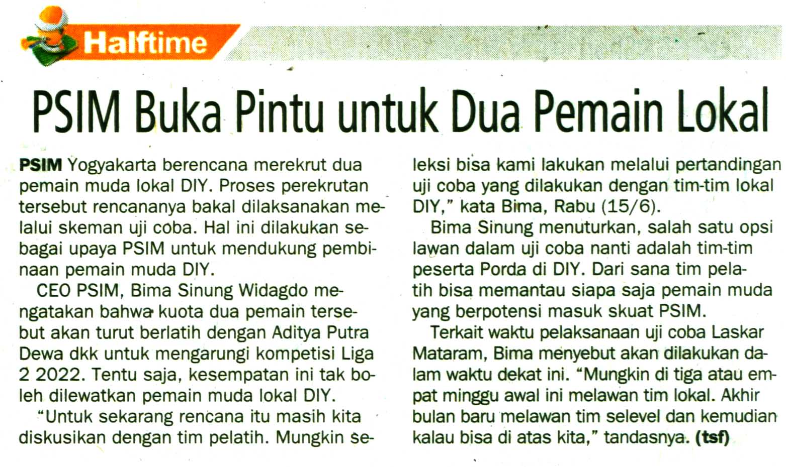 Kliping jogja terbaru