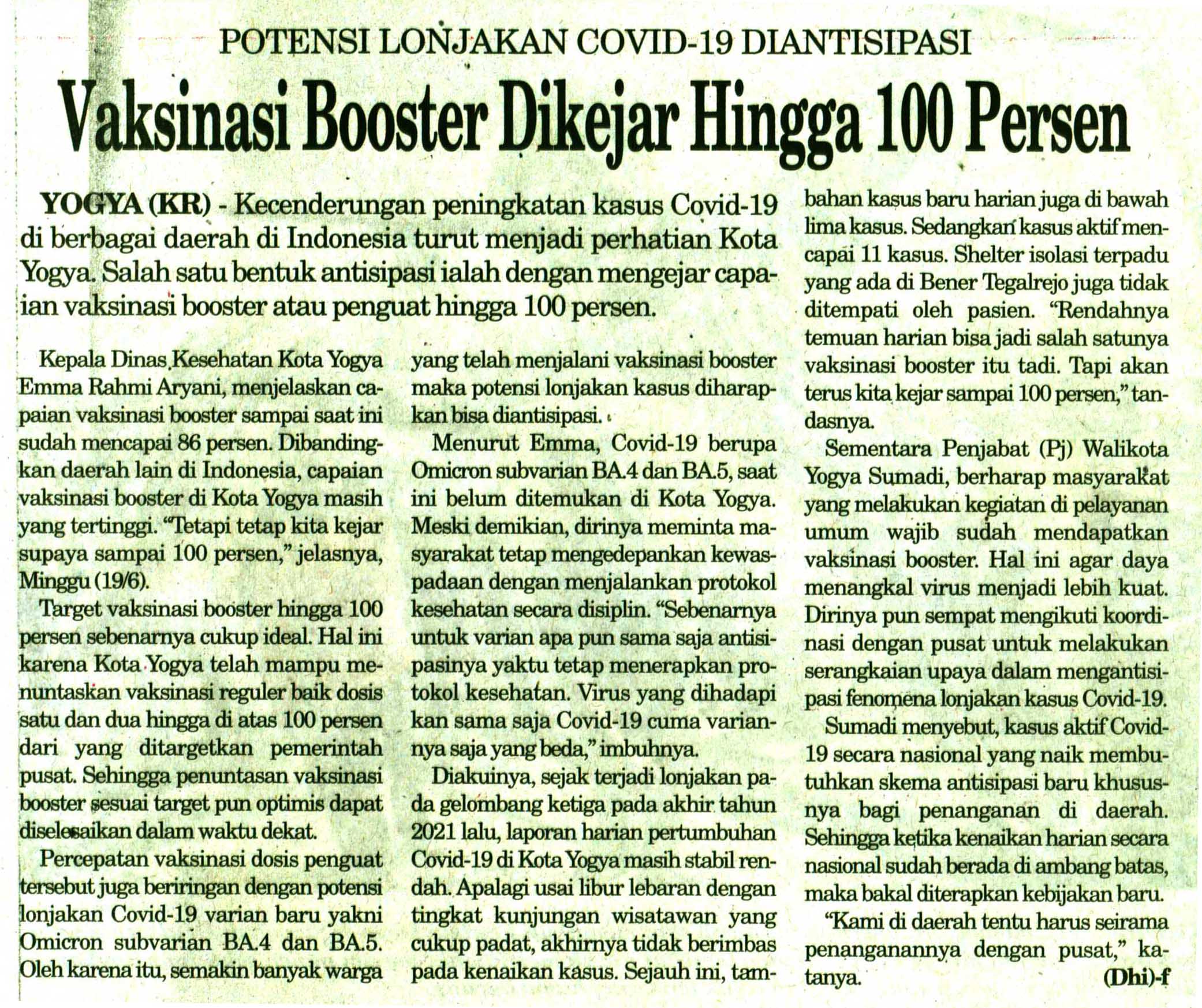 Kliping jogja terbaru