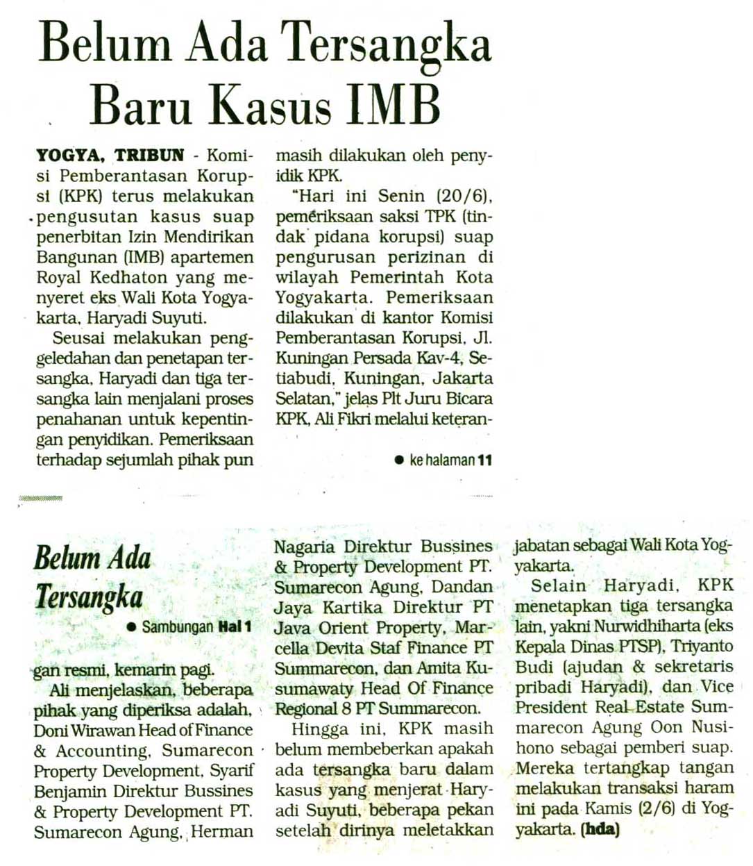 Kliping jogja terbaru