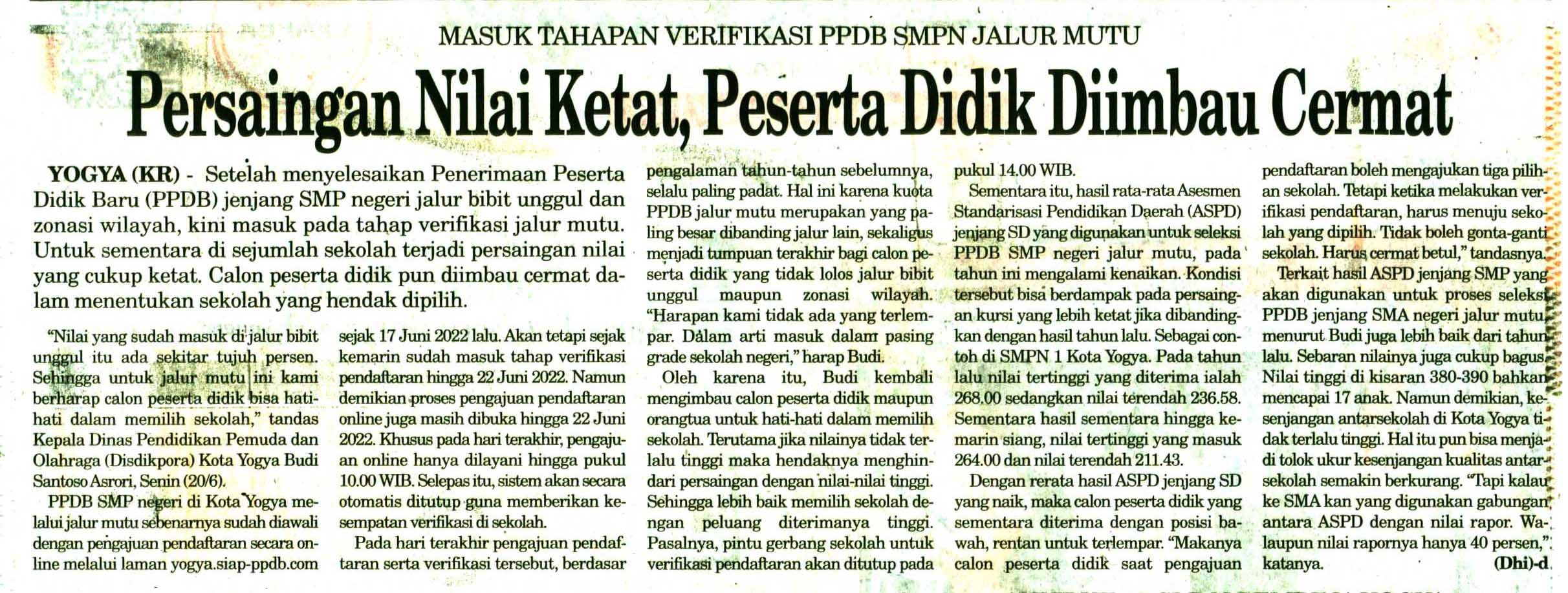 Kliping jogja terbaru