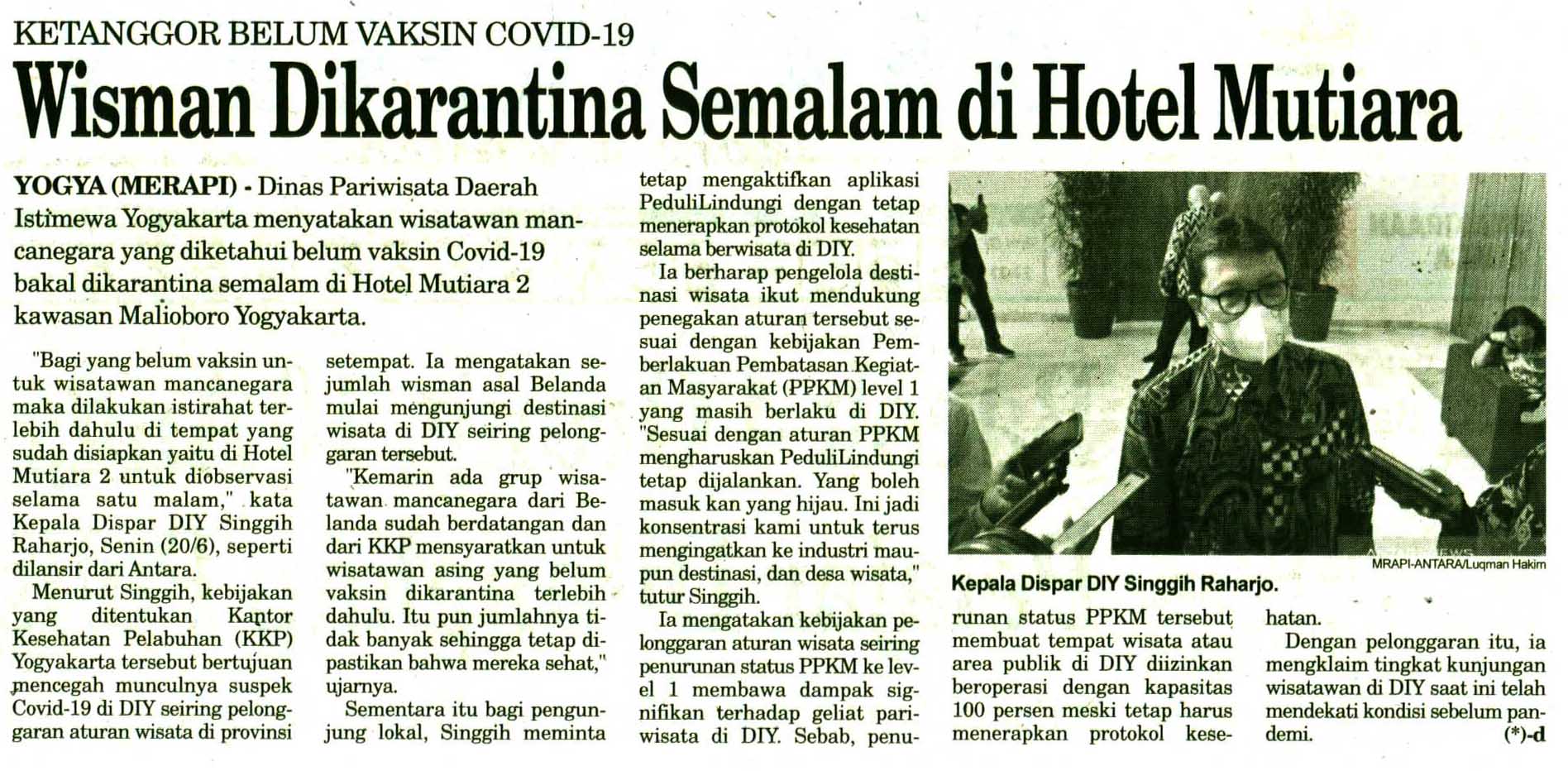 Kliping jogja terbaru