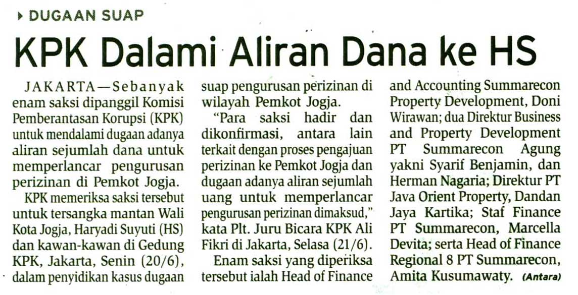 Kliping jogja terbaru