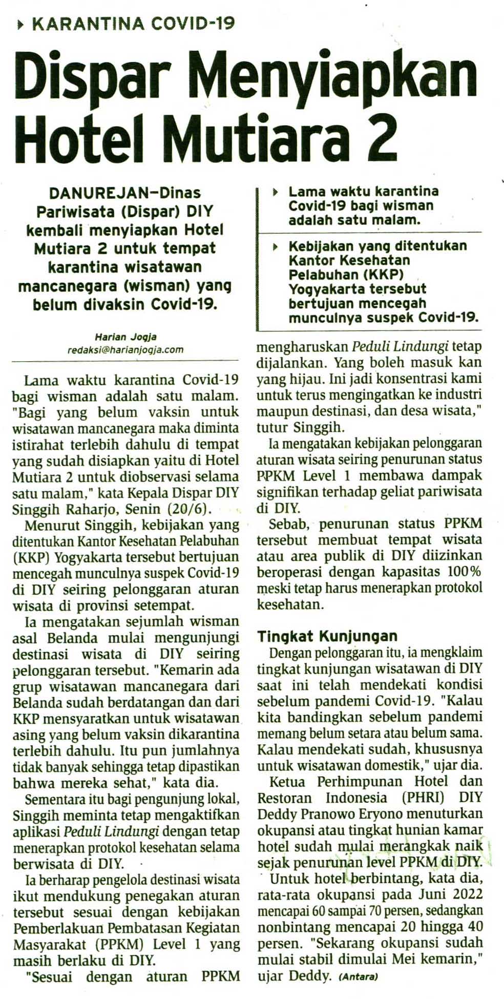 Kliping jogja terbaru