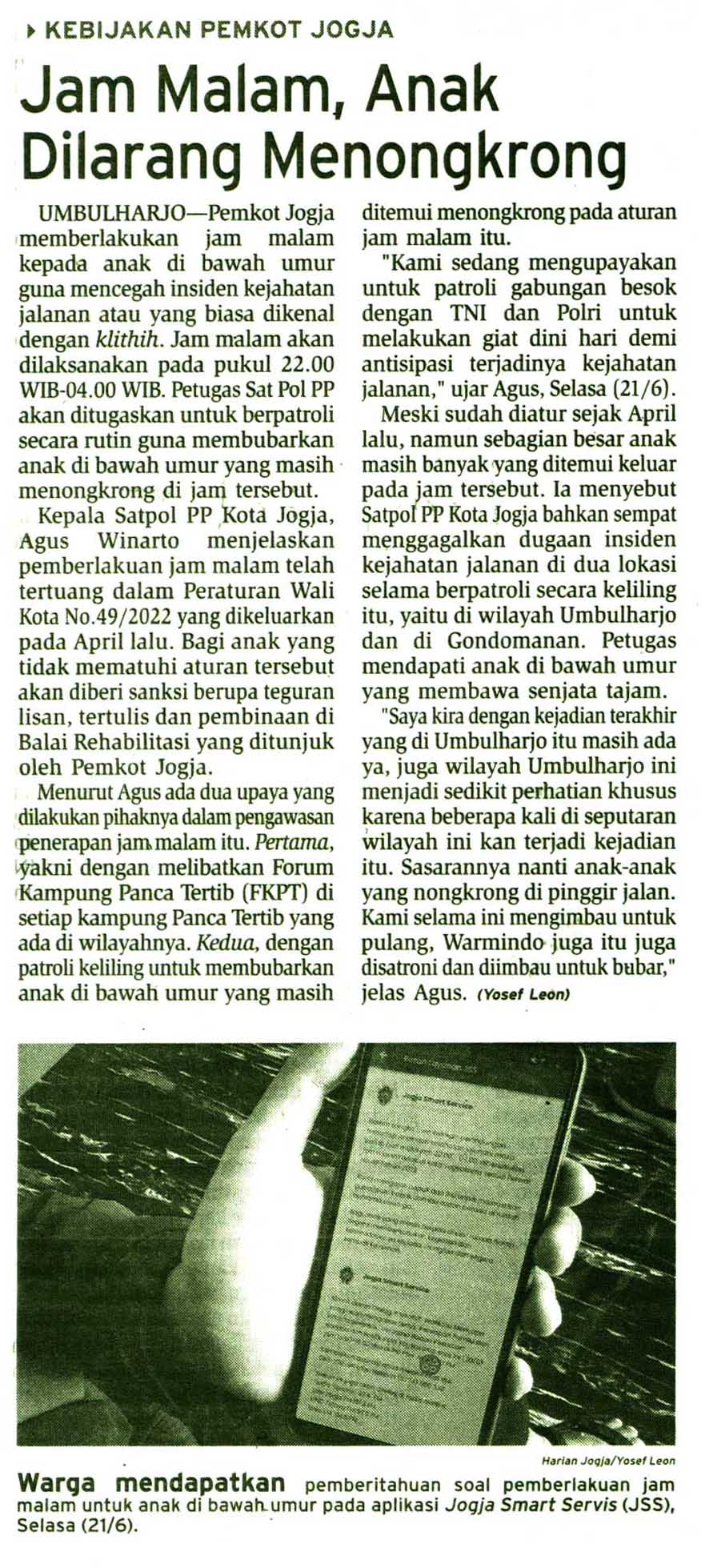 Kliping jogja terbaru