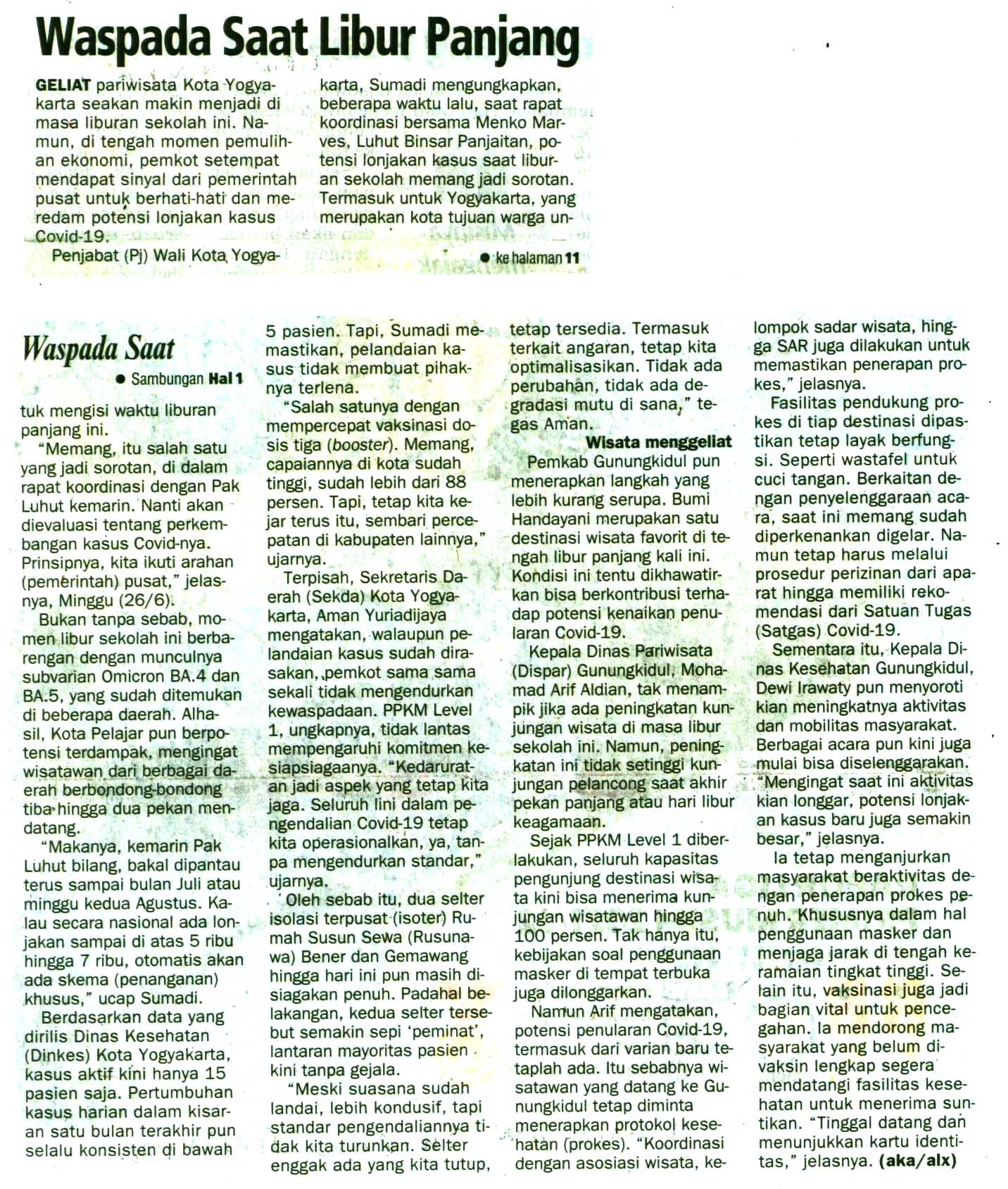 Kliping jogja terbaru